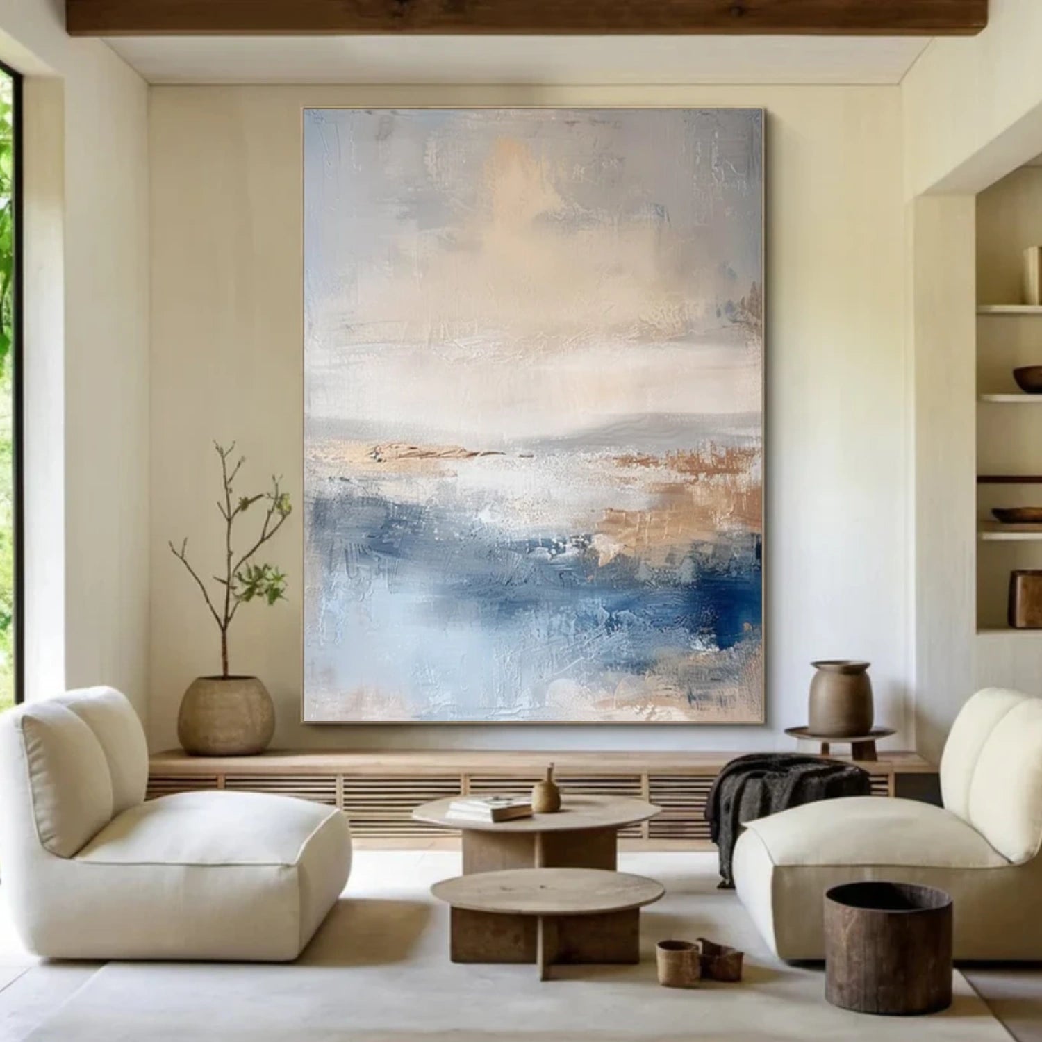 Abstract Canvas Wall Art #AP298