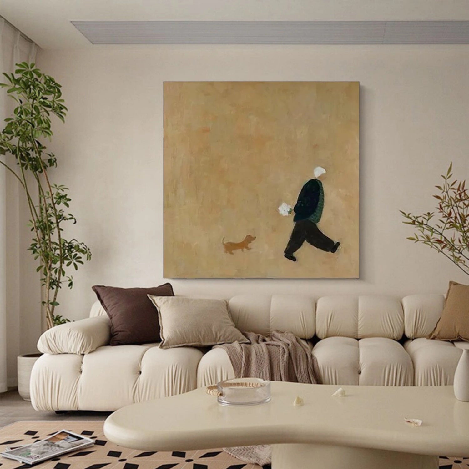 Abstract People Canvas Art #AE041