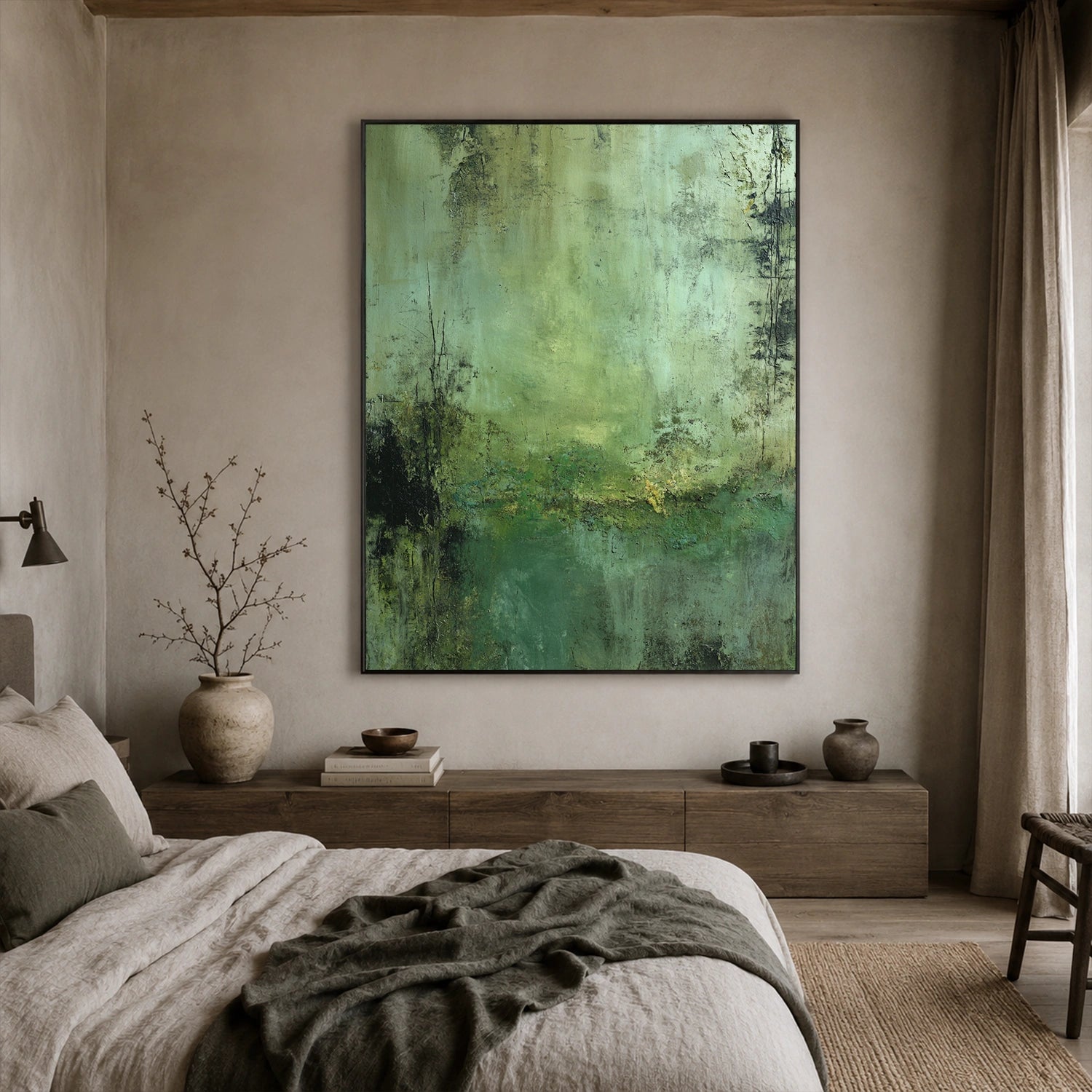 Wabi Sabi Textured Canvas Art #WS147