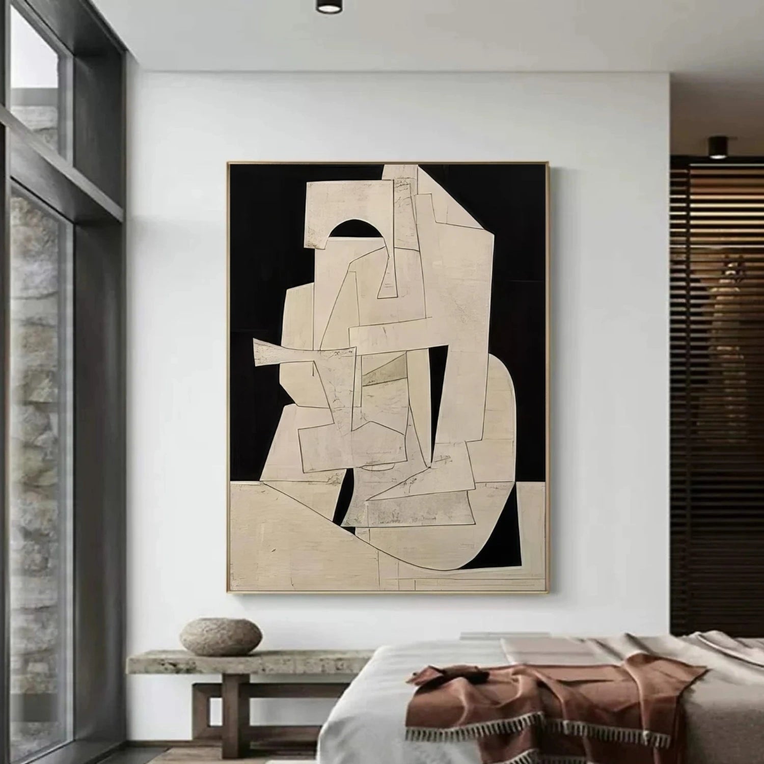 Abstract Canvas Wall Art #AP321