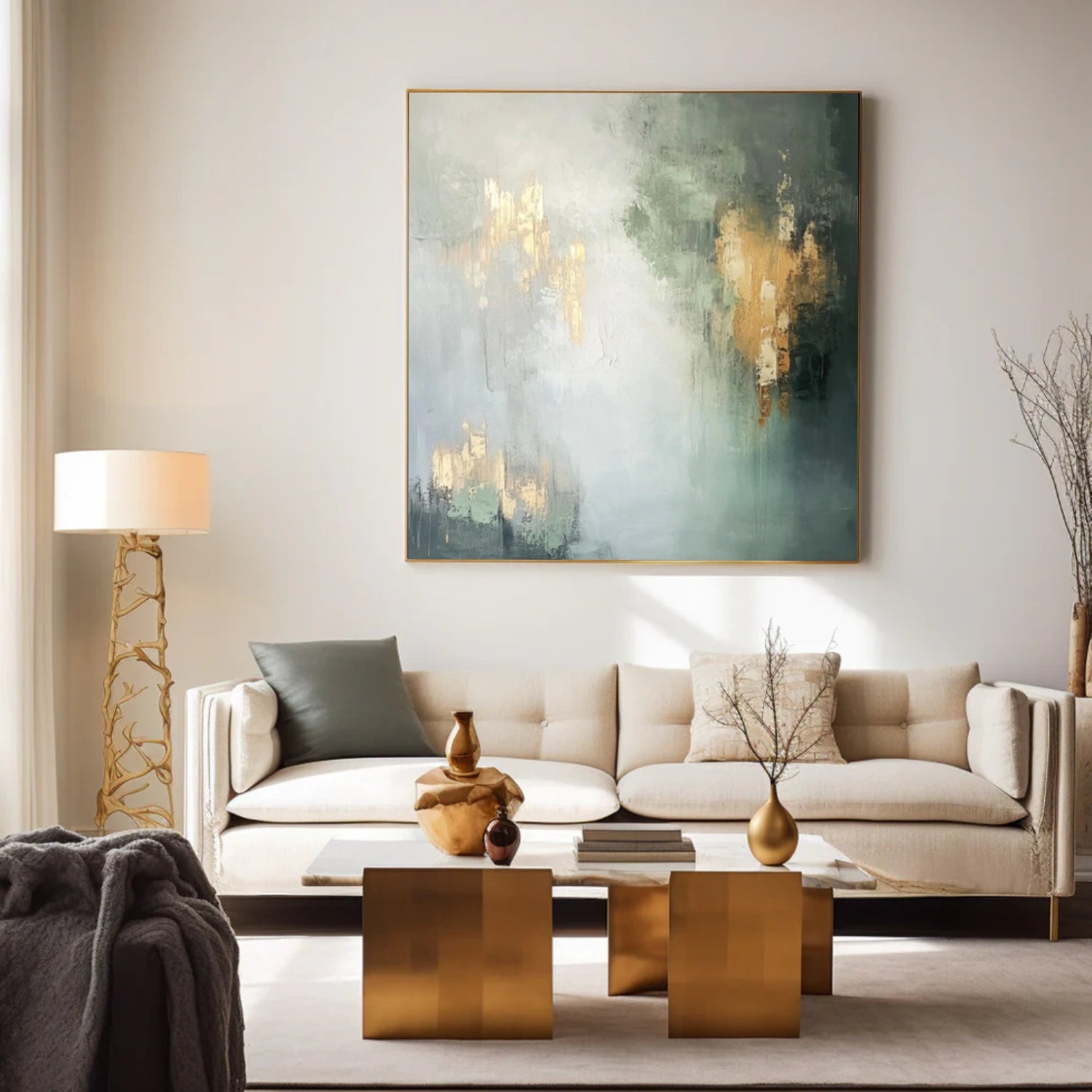 Abstract Canvas Wall Art #AP283