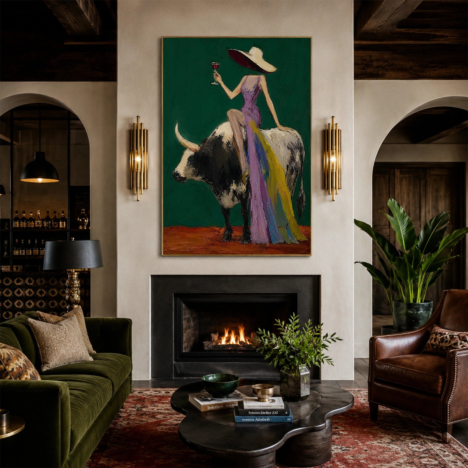 American Western Cowboy Art #VT236