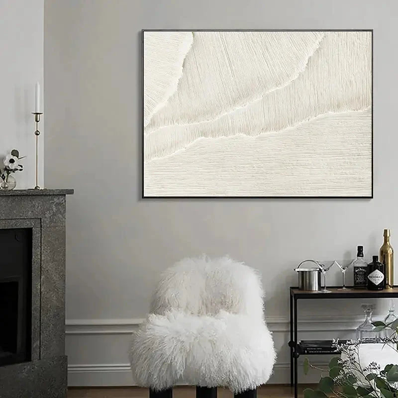 Minimalist Textured Painting Canvas #MT067