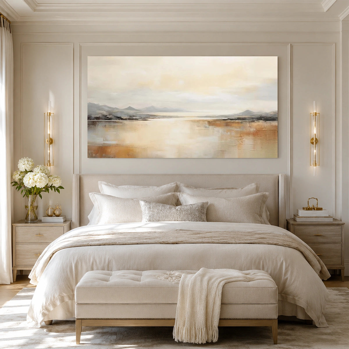 Abstract Canvas Wall Art #AP404