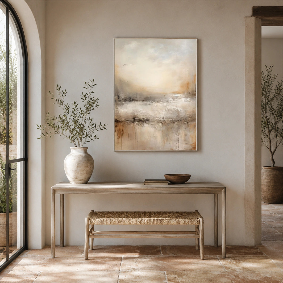 Abstract Canvas Wall Art #AP411