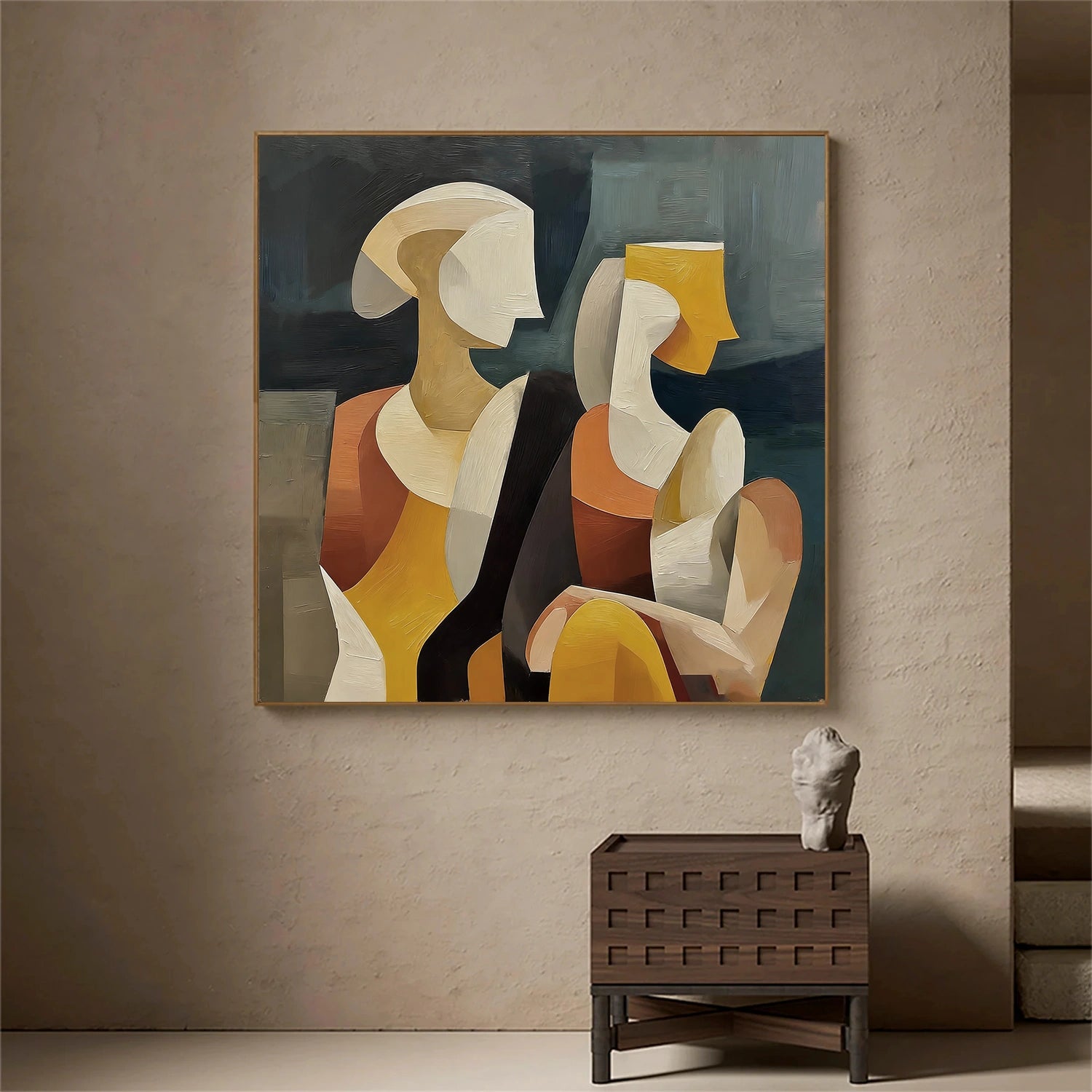 Abstract People Canvas Art #AE065