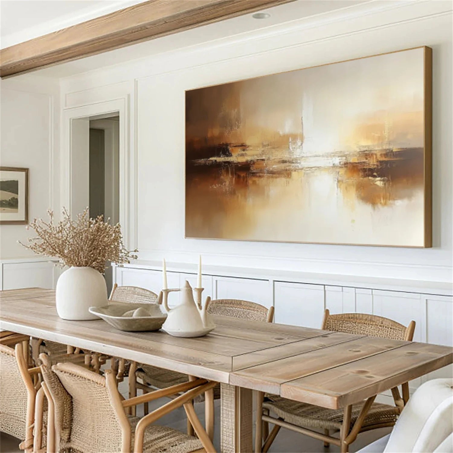Abstract Canvas Wall Art #AP265
