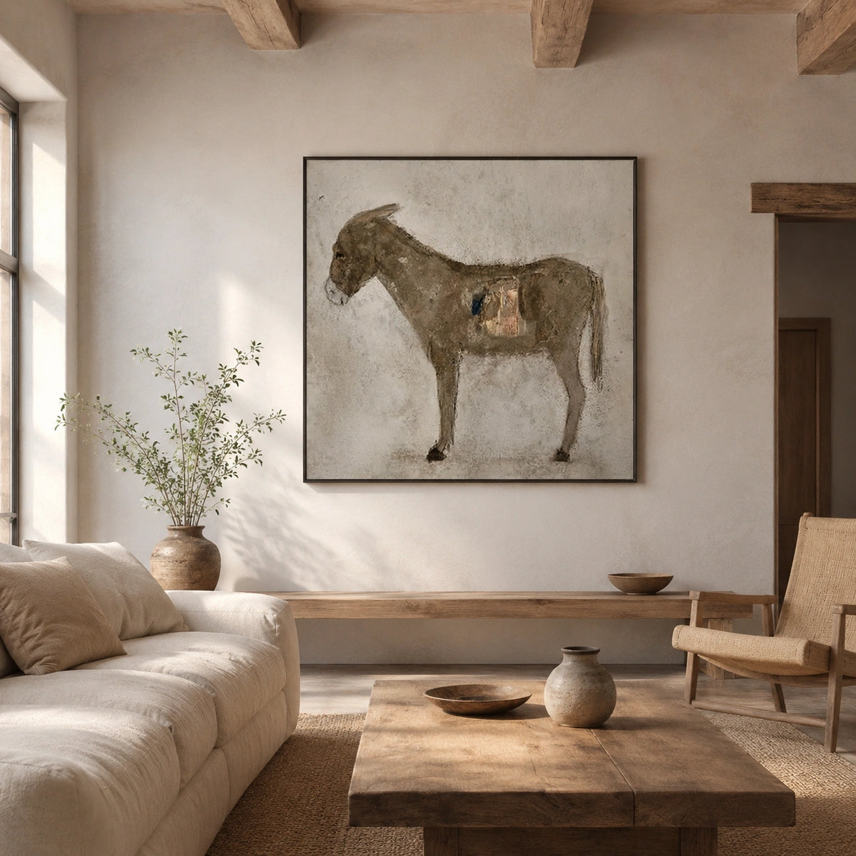 Abstract Animal Horse Wall Art #AC144