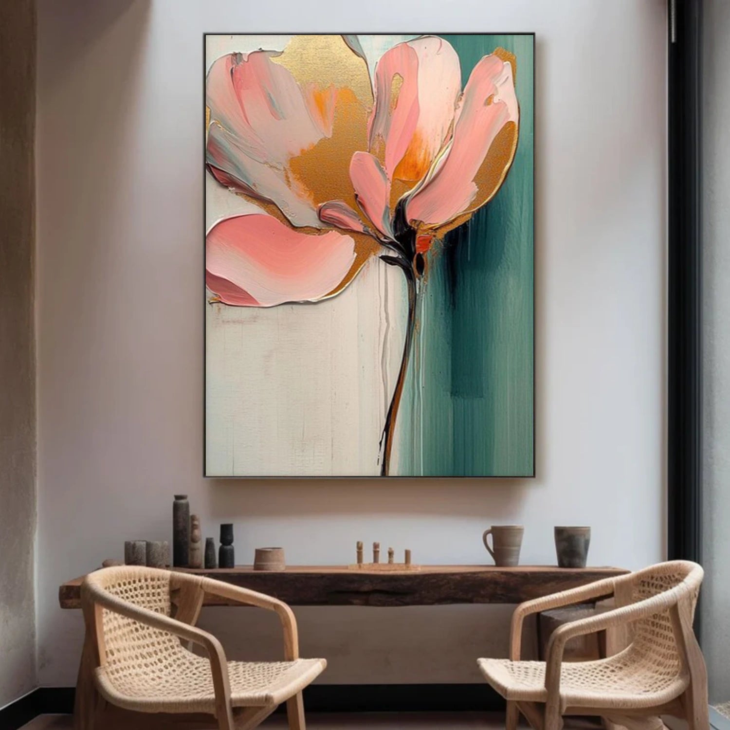 Flower Abstract Wall Art #FP165