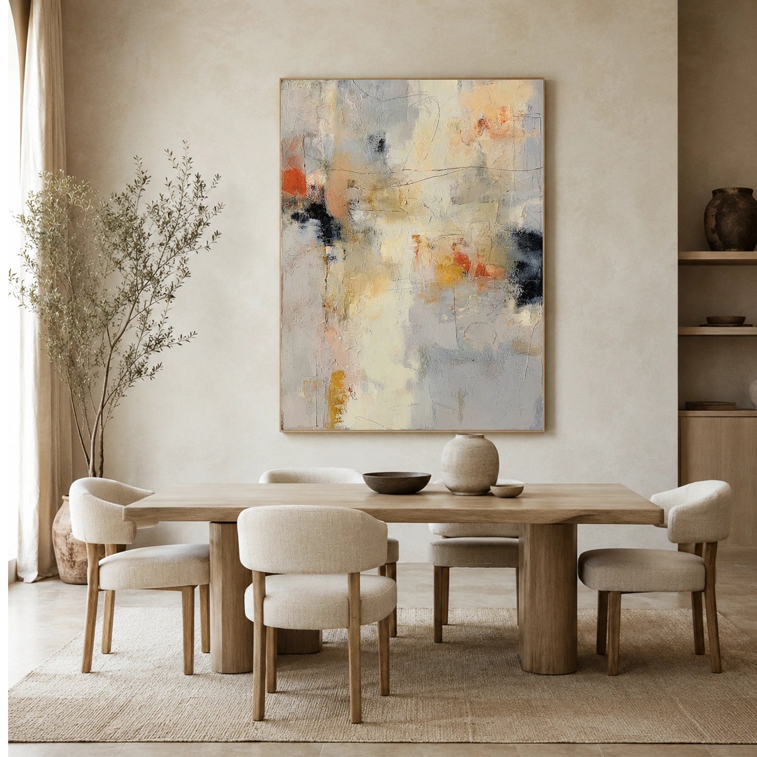 Abstract Textured Wall Art #AT164