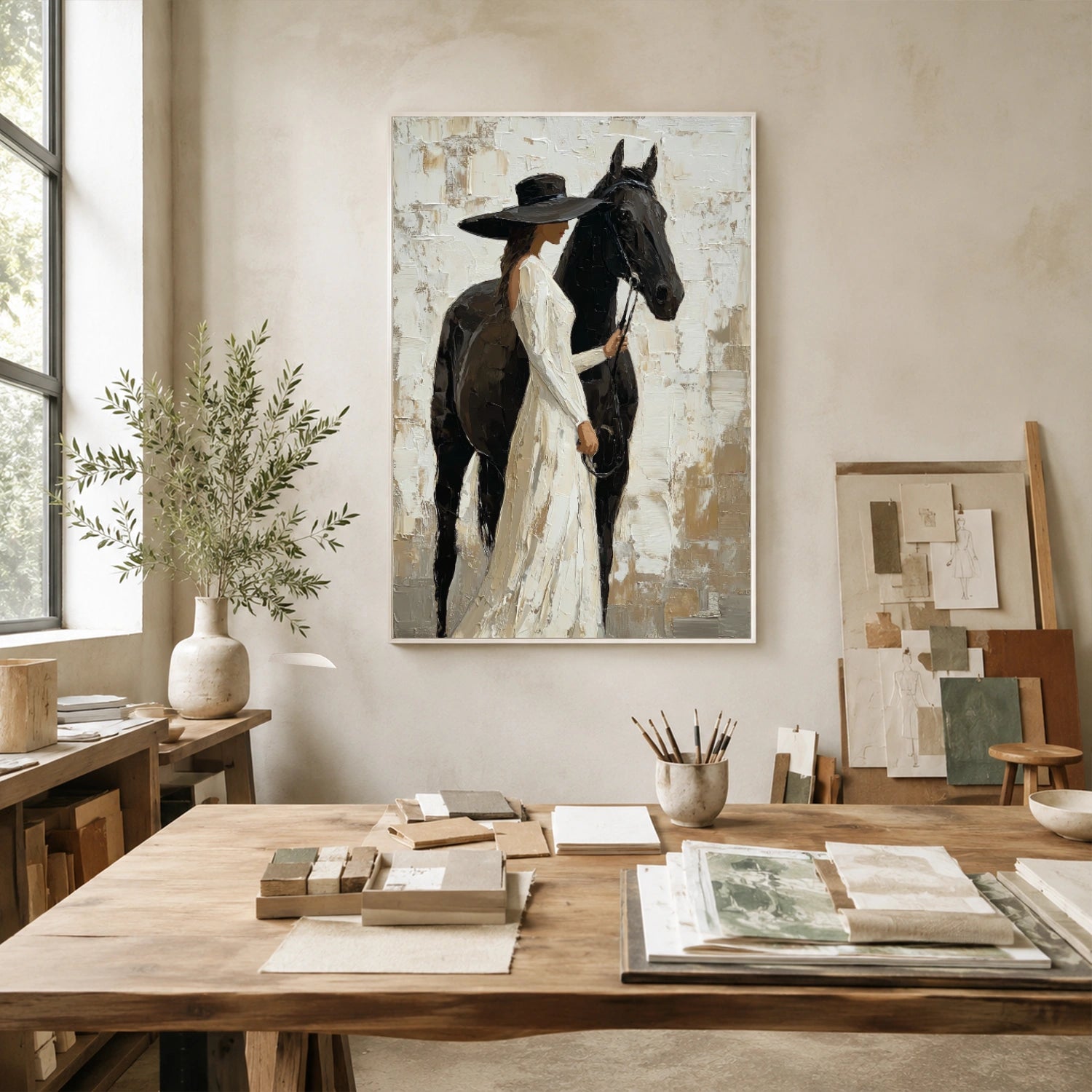 American Western Cowboy Art #VT227