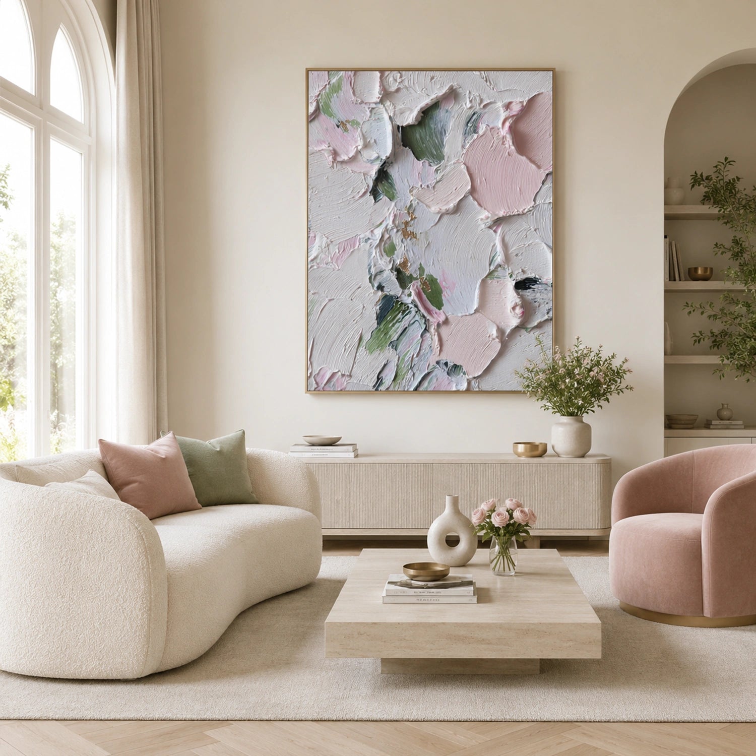 Abstract Textured Wall Art #AT169