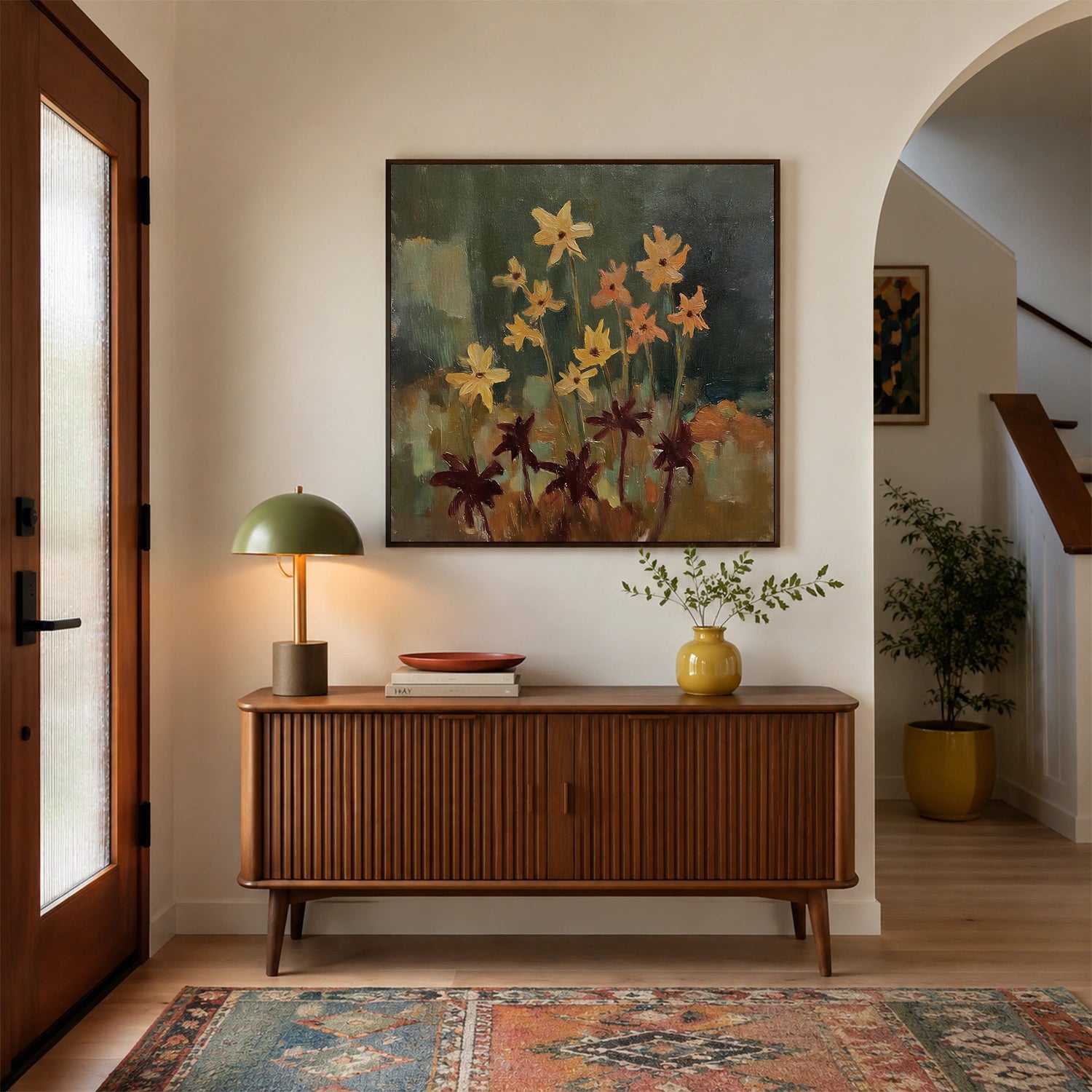 Flower Abstract Wall Art #FP202
