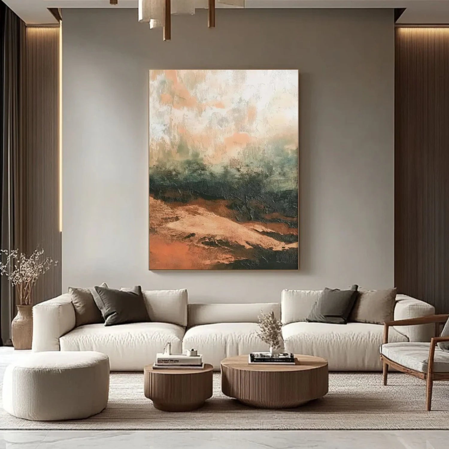 Abstract Canvas Wall Art #AP320