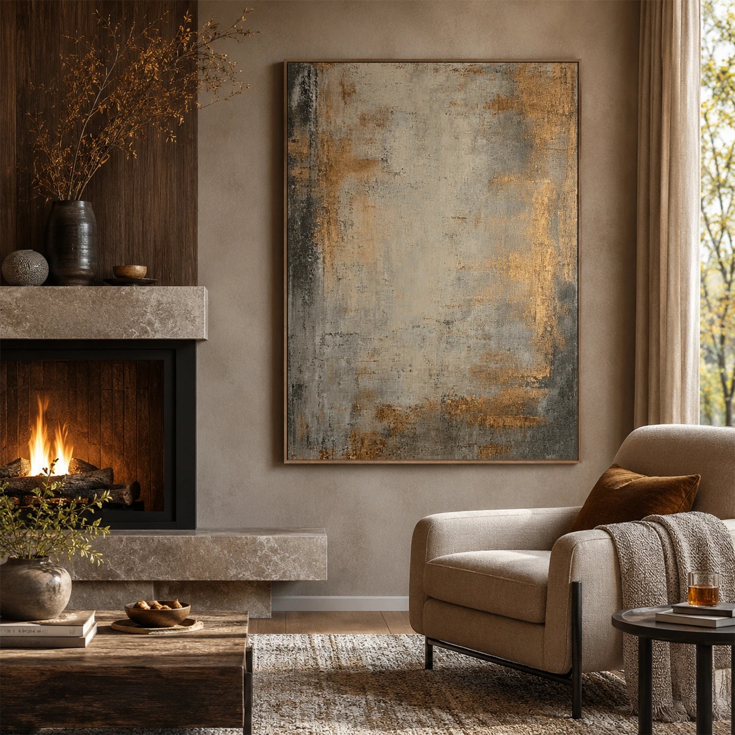Wabi Sabi Canvas Art #WS141