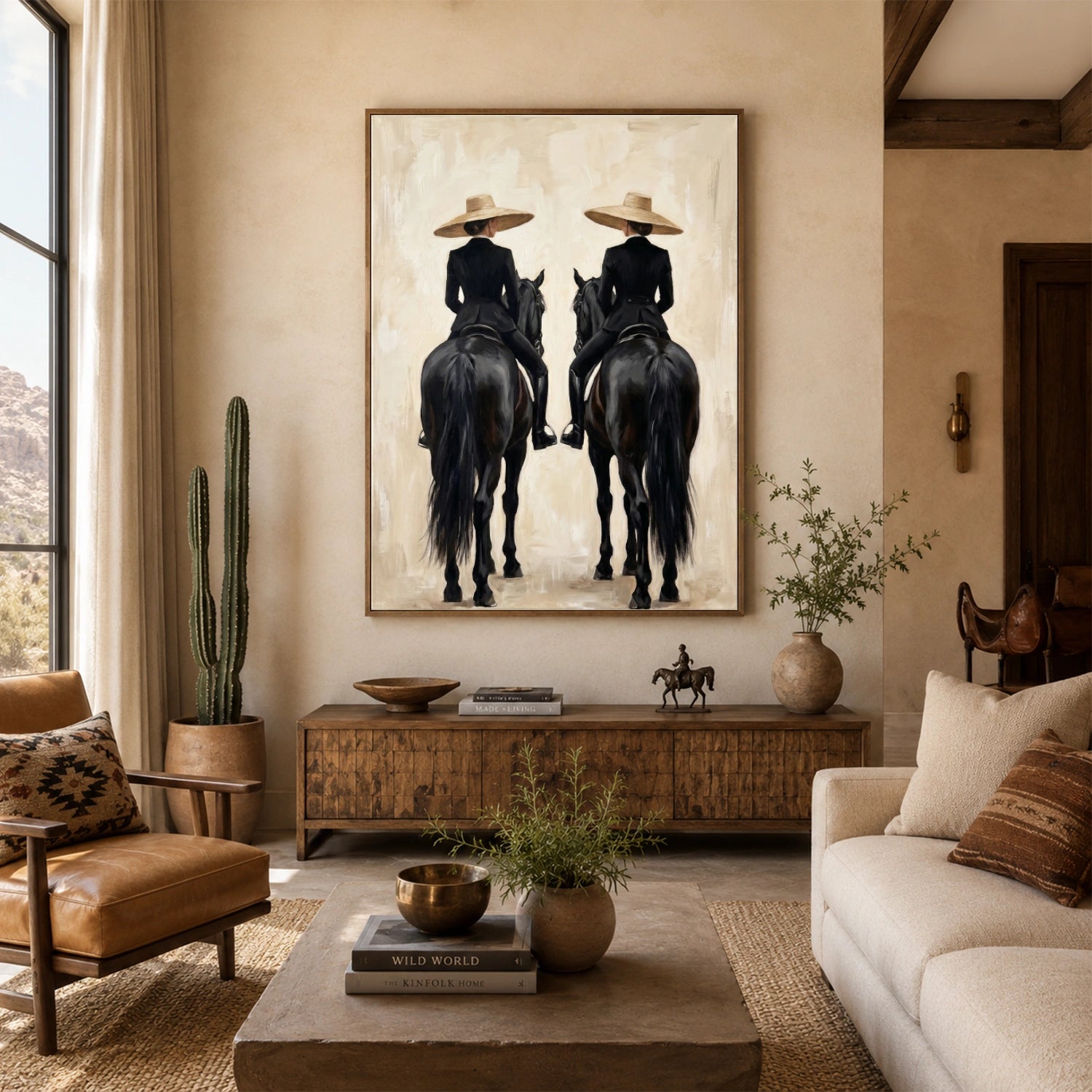 American Western Cowboy Art #VT231