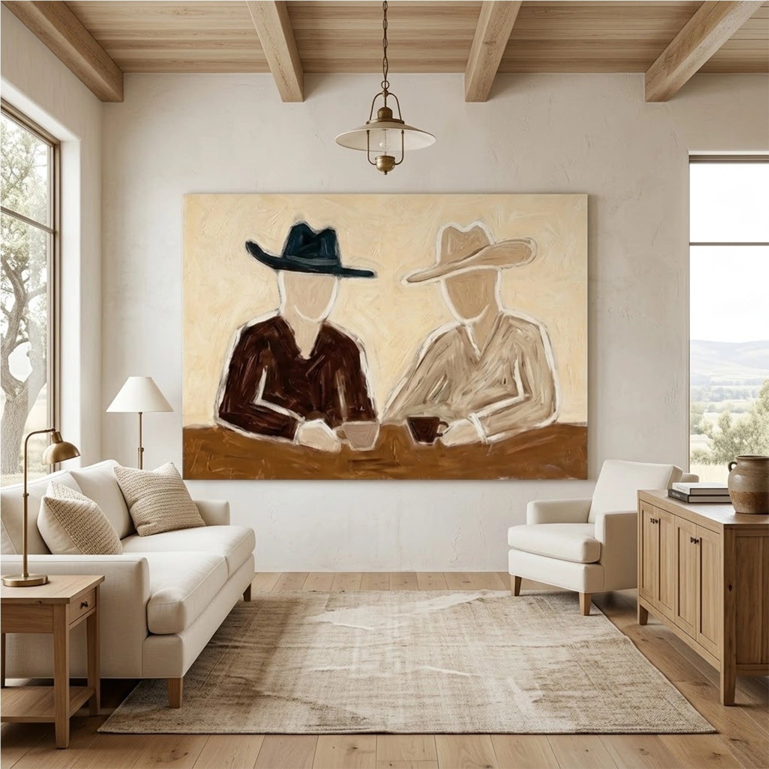 Vintage Americana Art #VT014