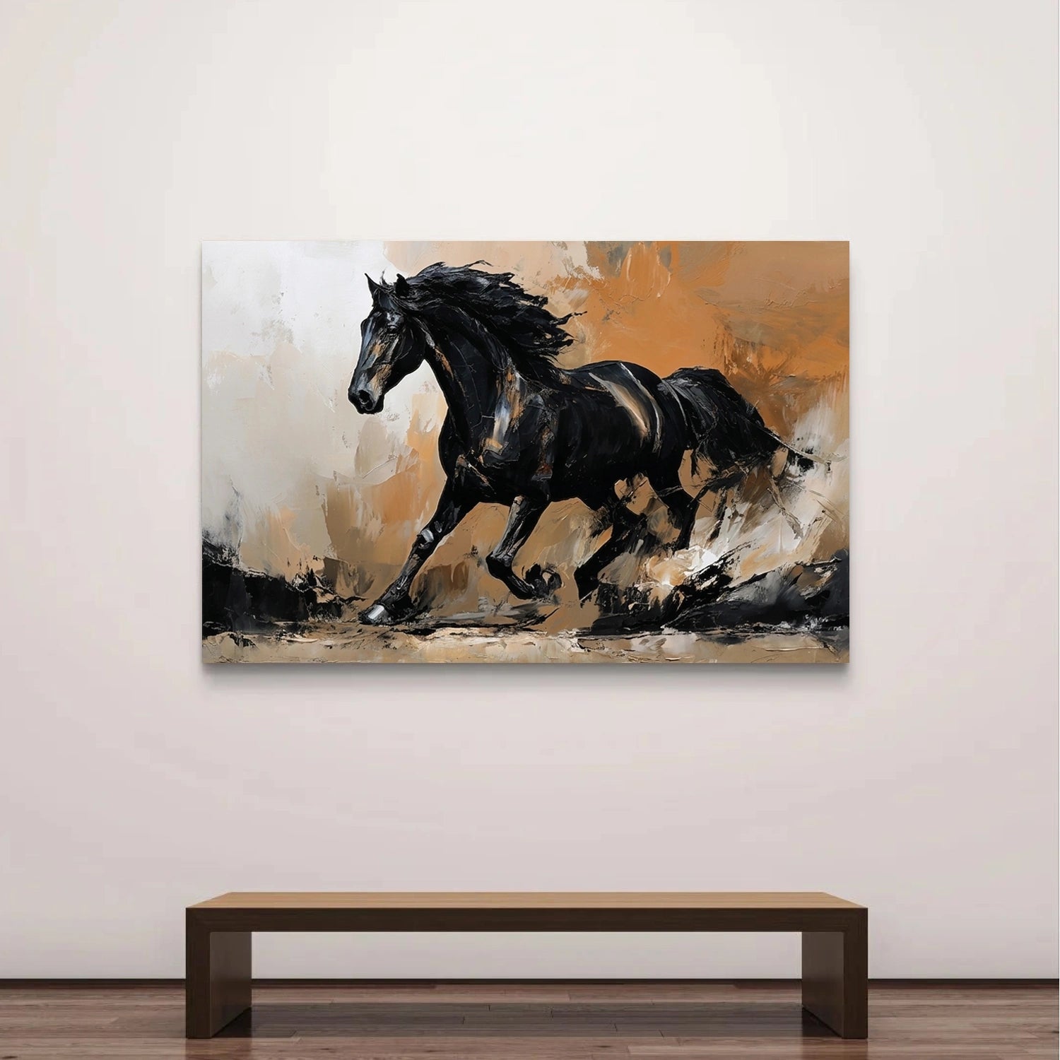 Abstract Animal Horse Wall Art #AC117