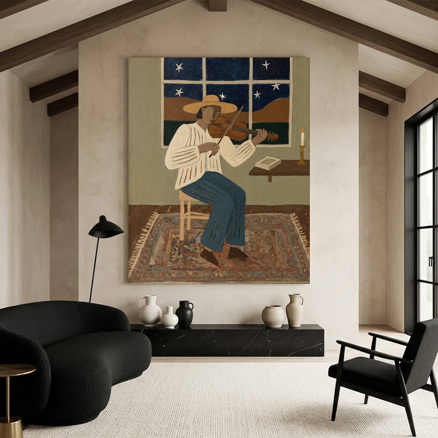 Vintage Americana Art #VT036
