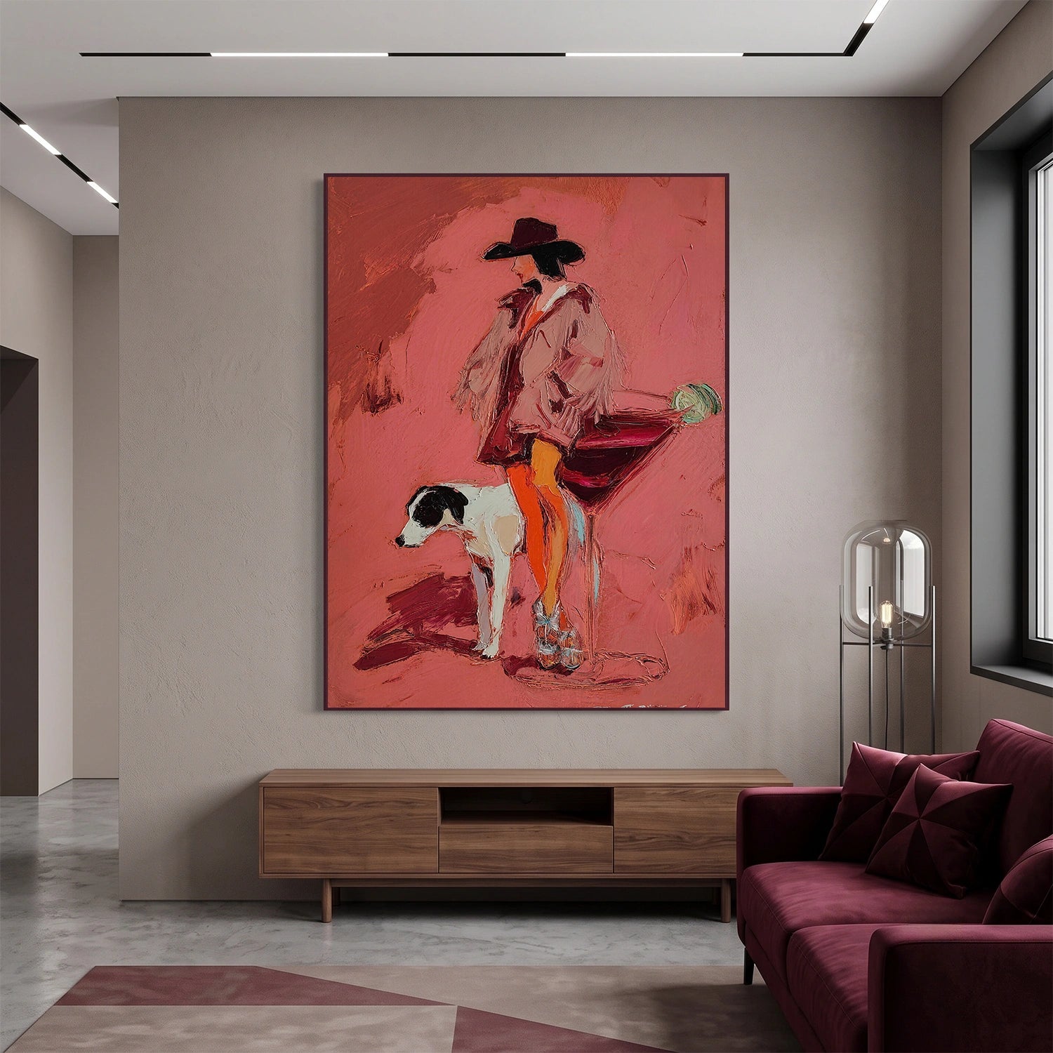 American Western Cowboy Art #VT209