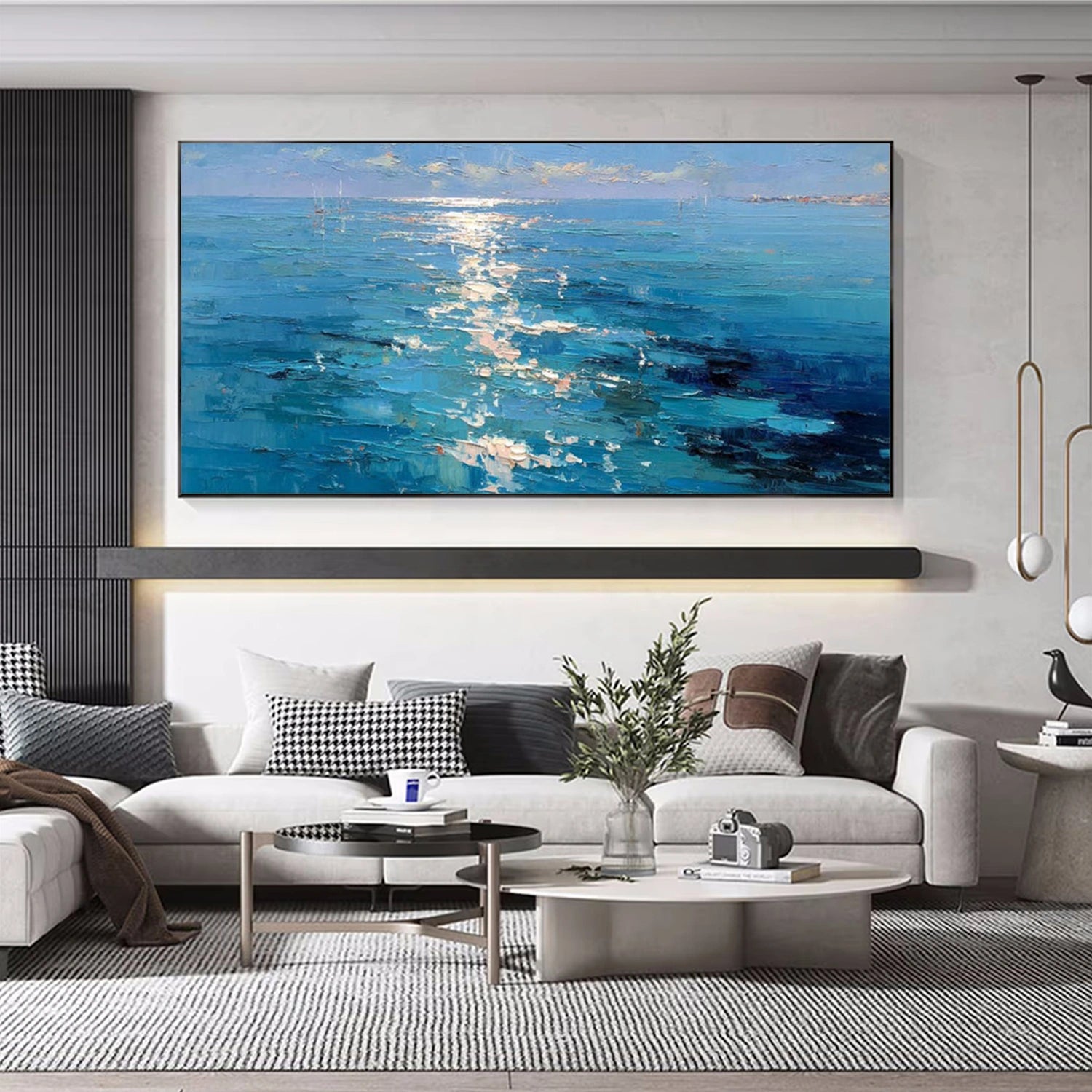 Abstract Textured Wall Art #OP058