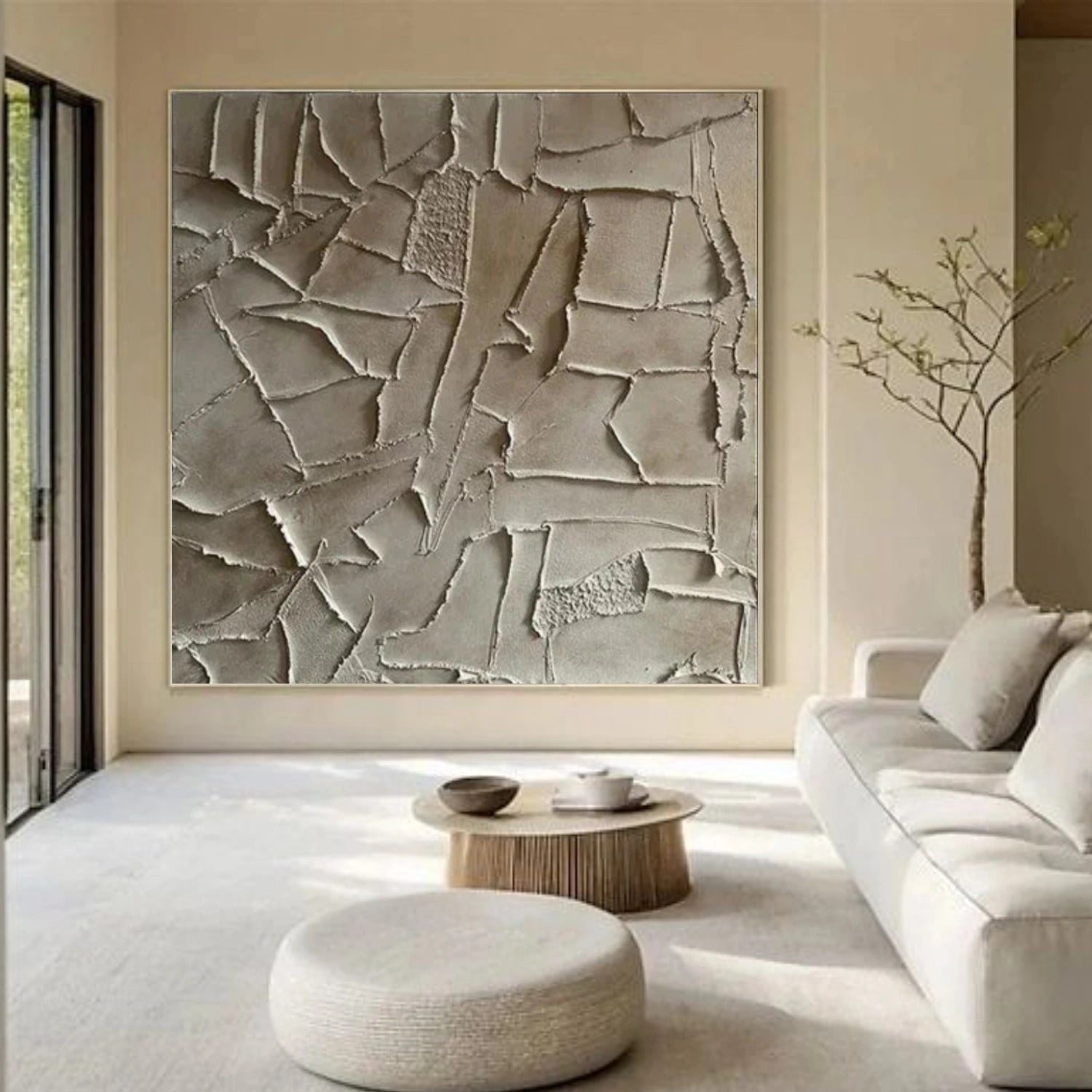 Abstract Textured Wall Art #AT136