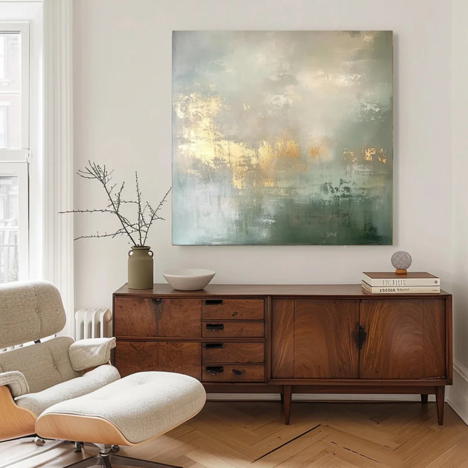 Abstract Canvas Wall Art #AP284