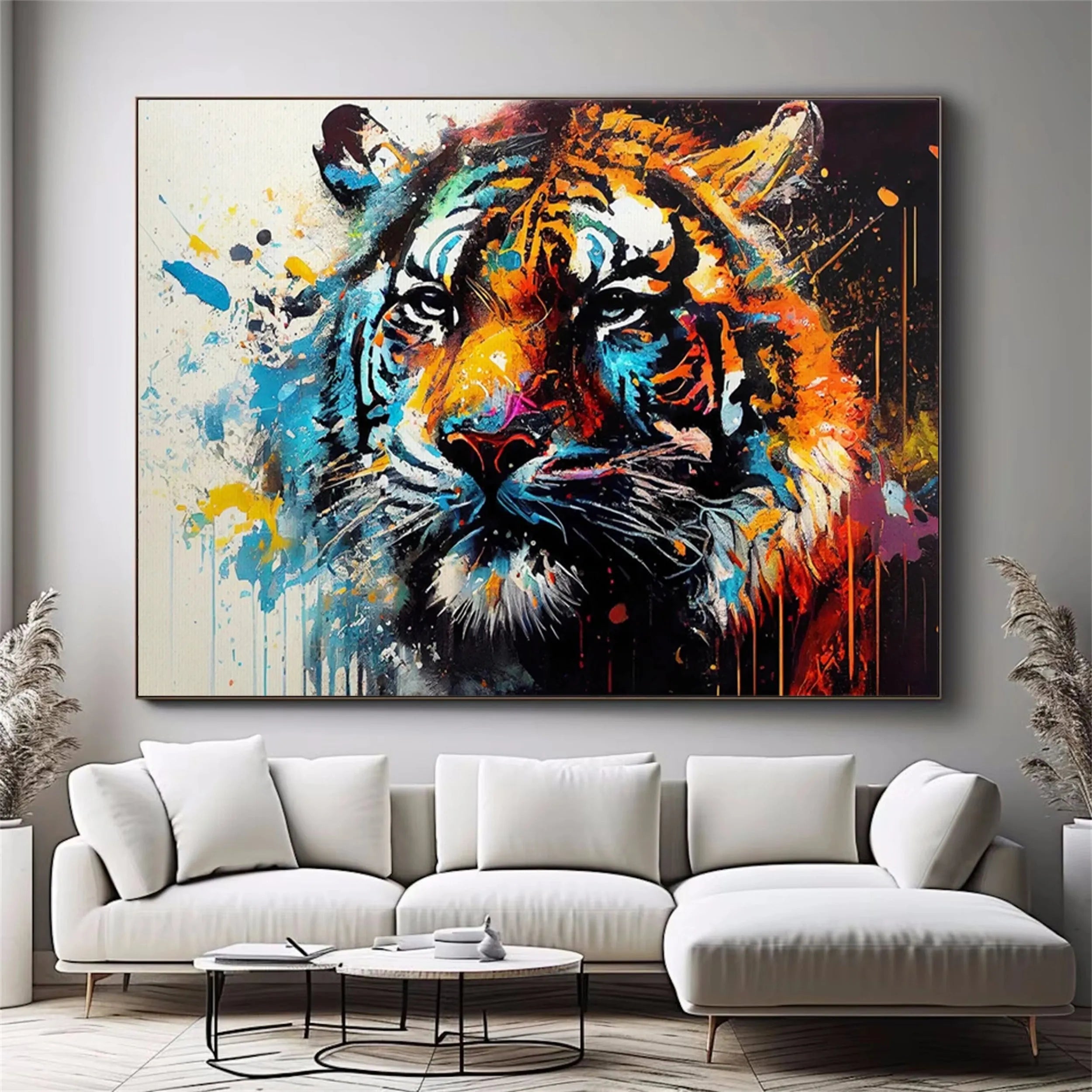 Animal Canvas Art Painting #AC015