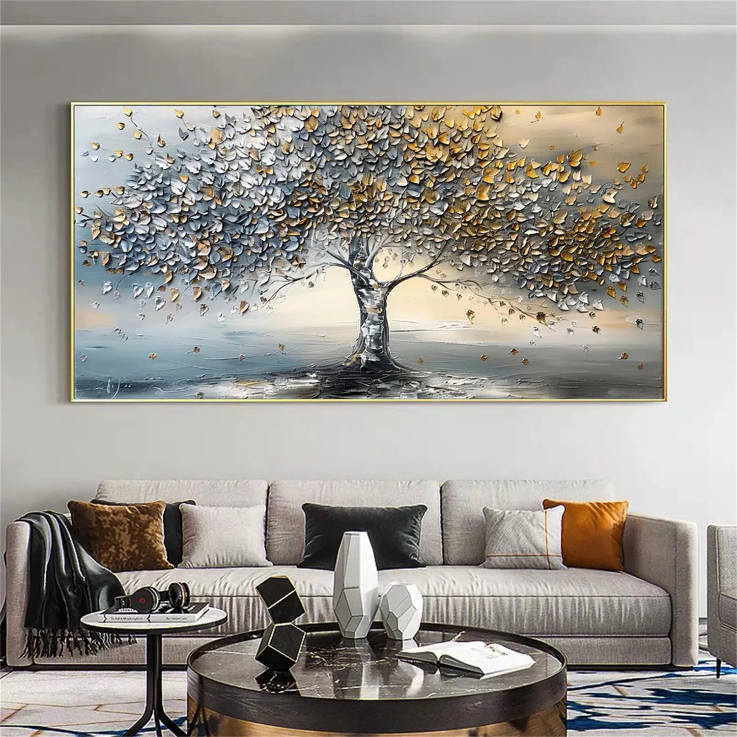 Tree Textured Painting Canvas #TP011