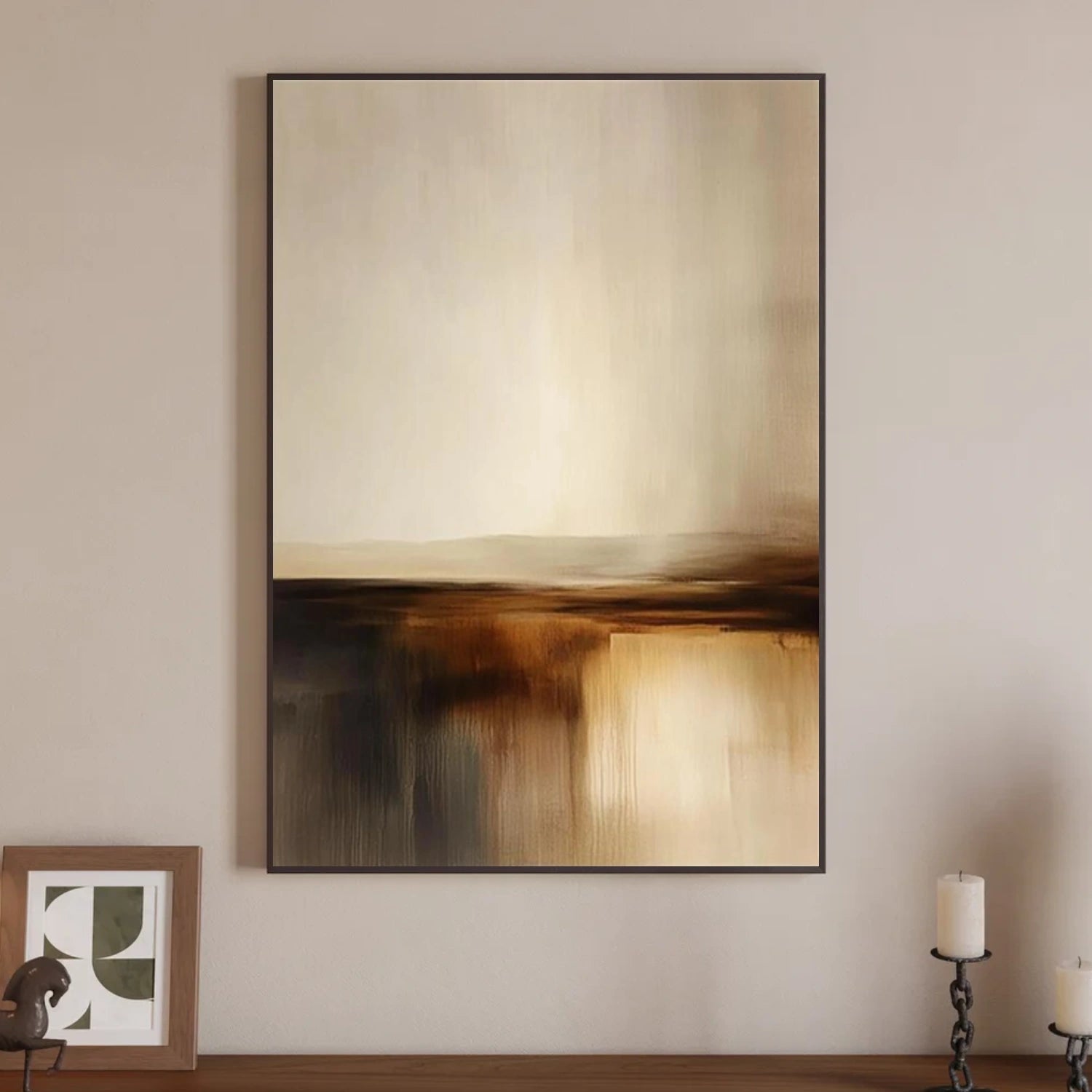 Abstract Canvas Wall Art #AP330
