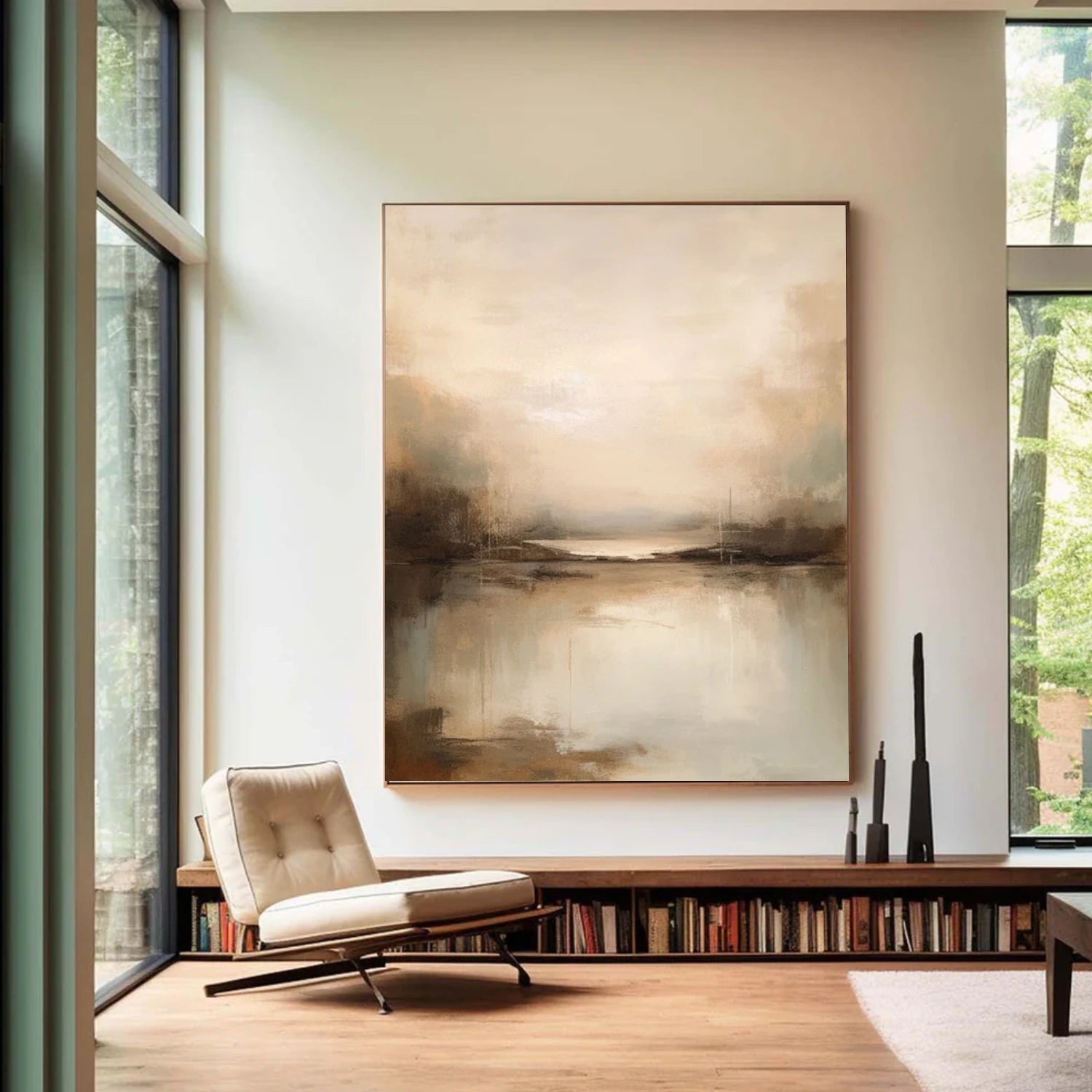 Abstract Canvas Wall Art #AP296