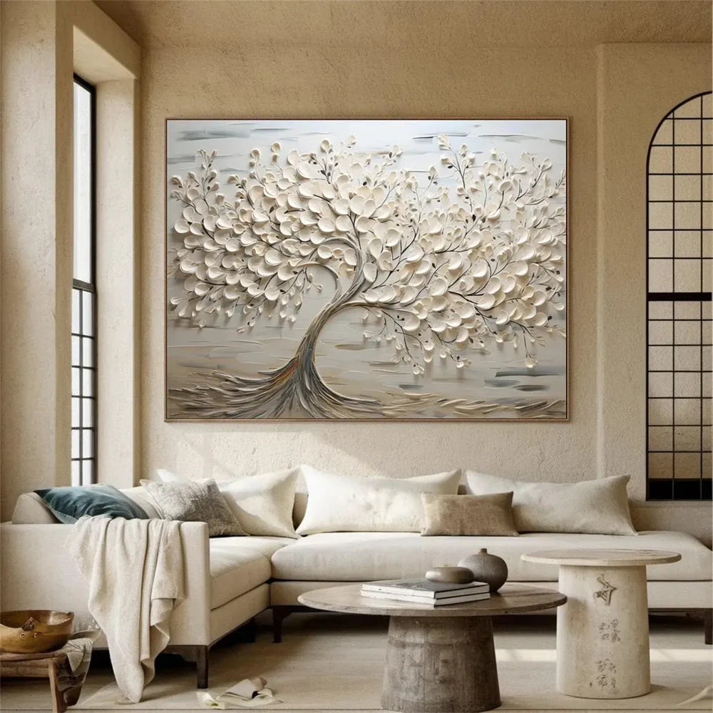 Tree Textured Painting Canvas #TP015