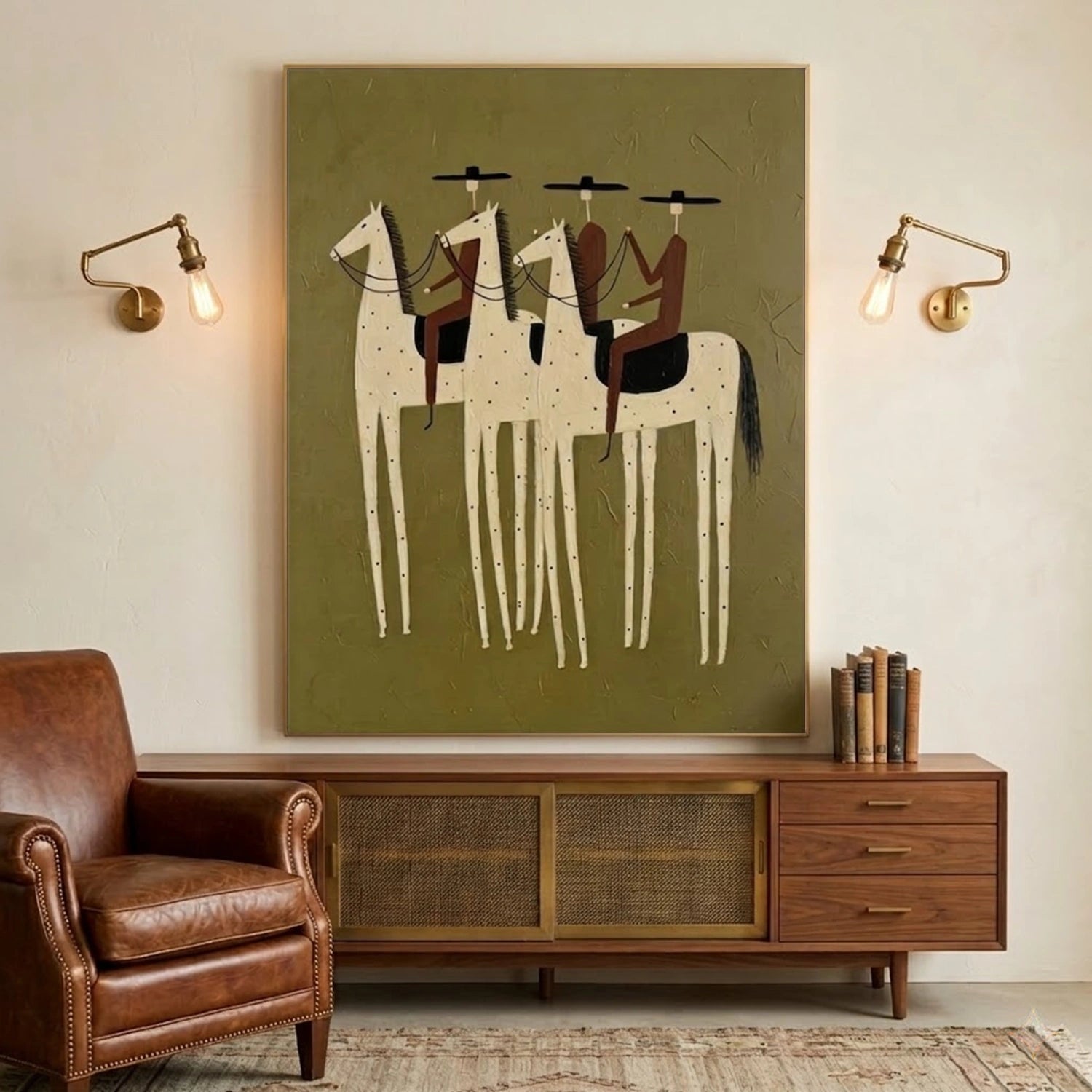 Vintage Americana Art #VT022