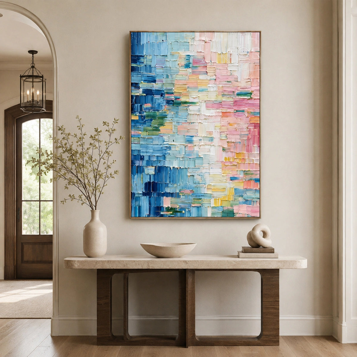 Abstract Textured  Wall Art #AT184