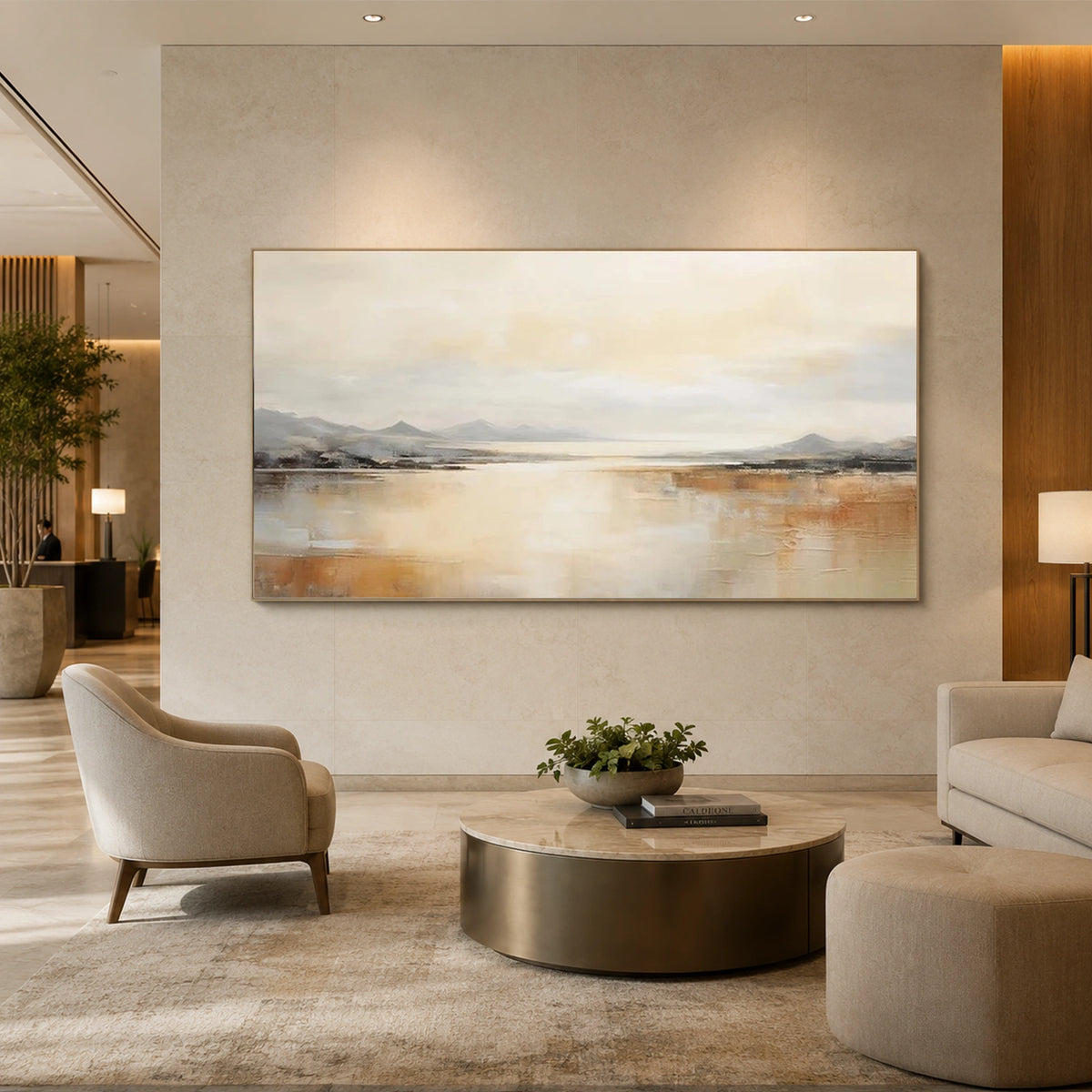 Abstract Canvas Wall Art #AP404