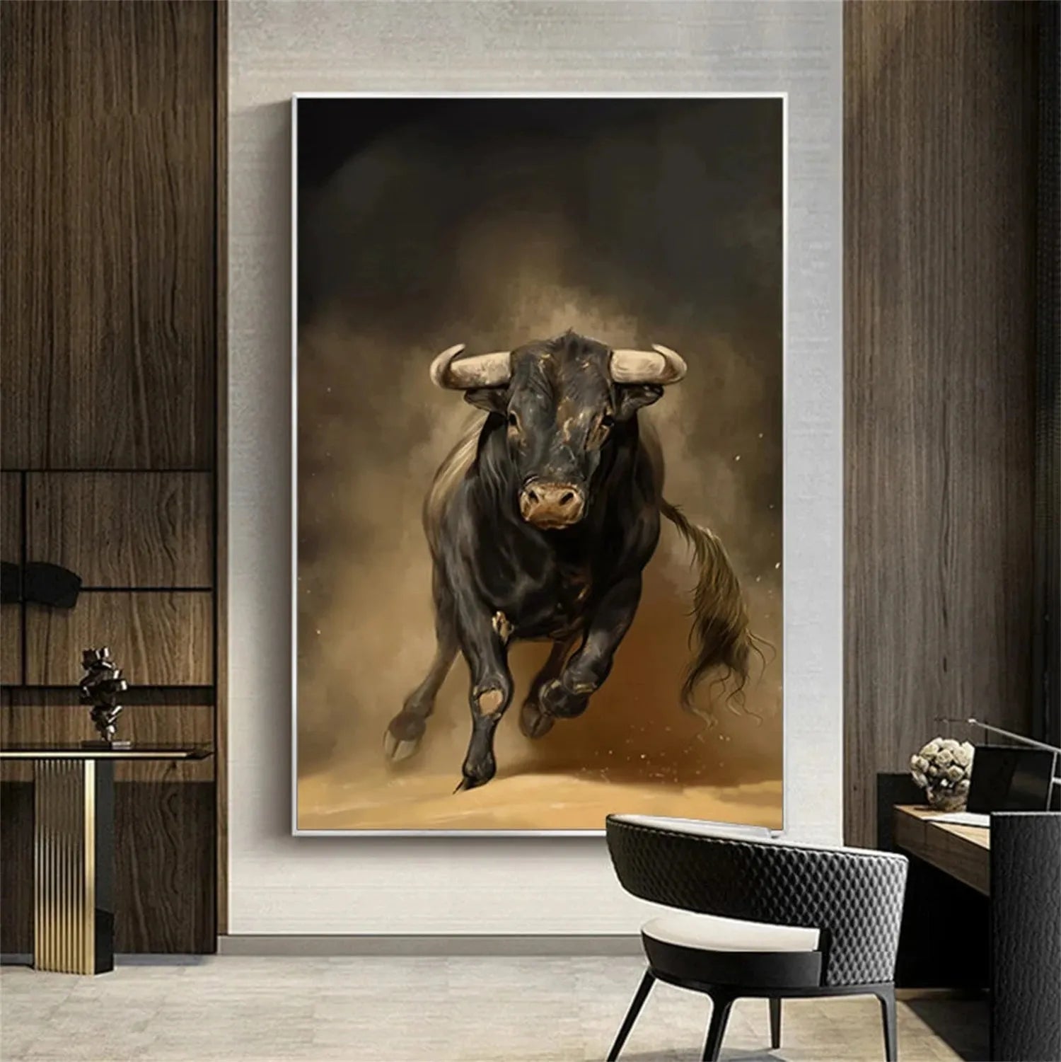 Animal Canvas Art Painting #AC010