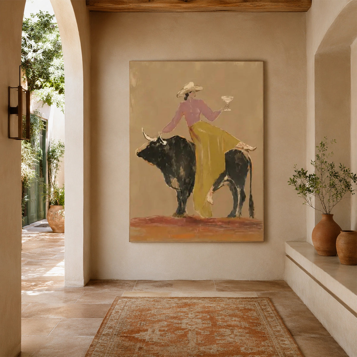 American Western Cowboy Art #VT252
