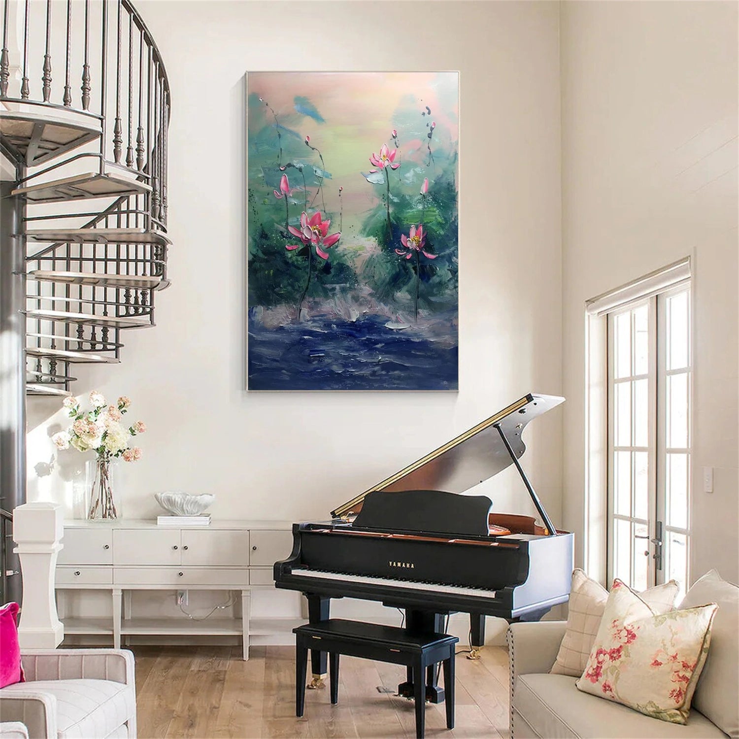 Flower Painting Canvas #FP089