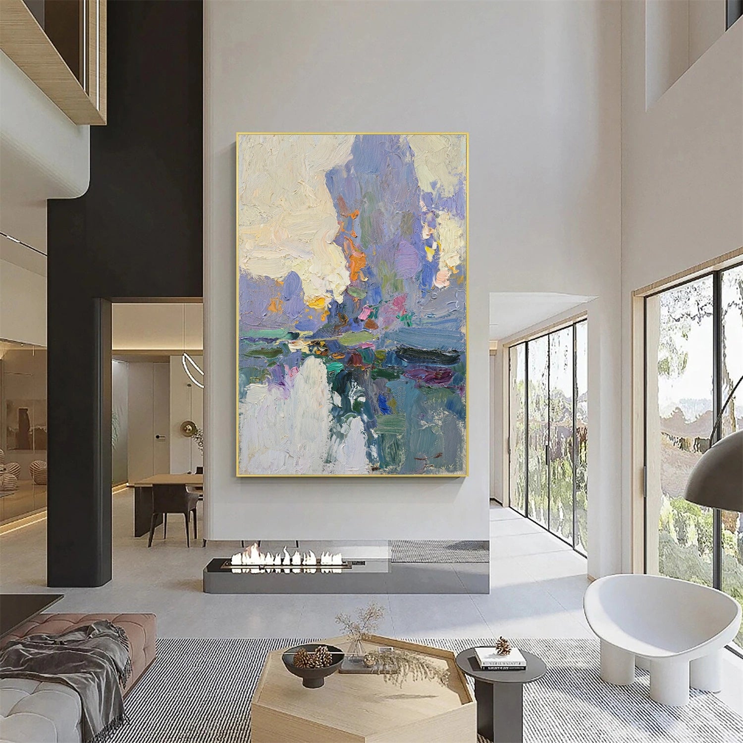 Colorful Abstract Canvas Wall Art #AP271