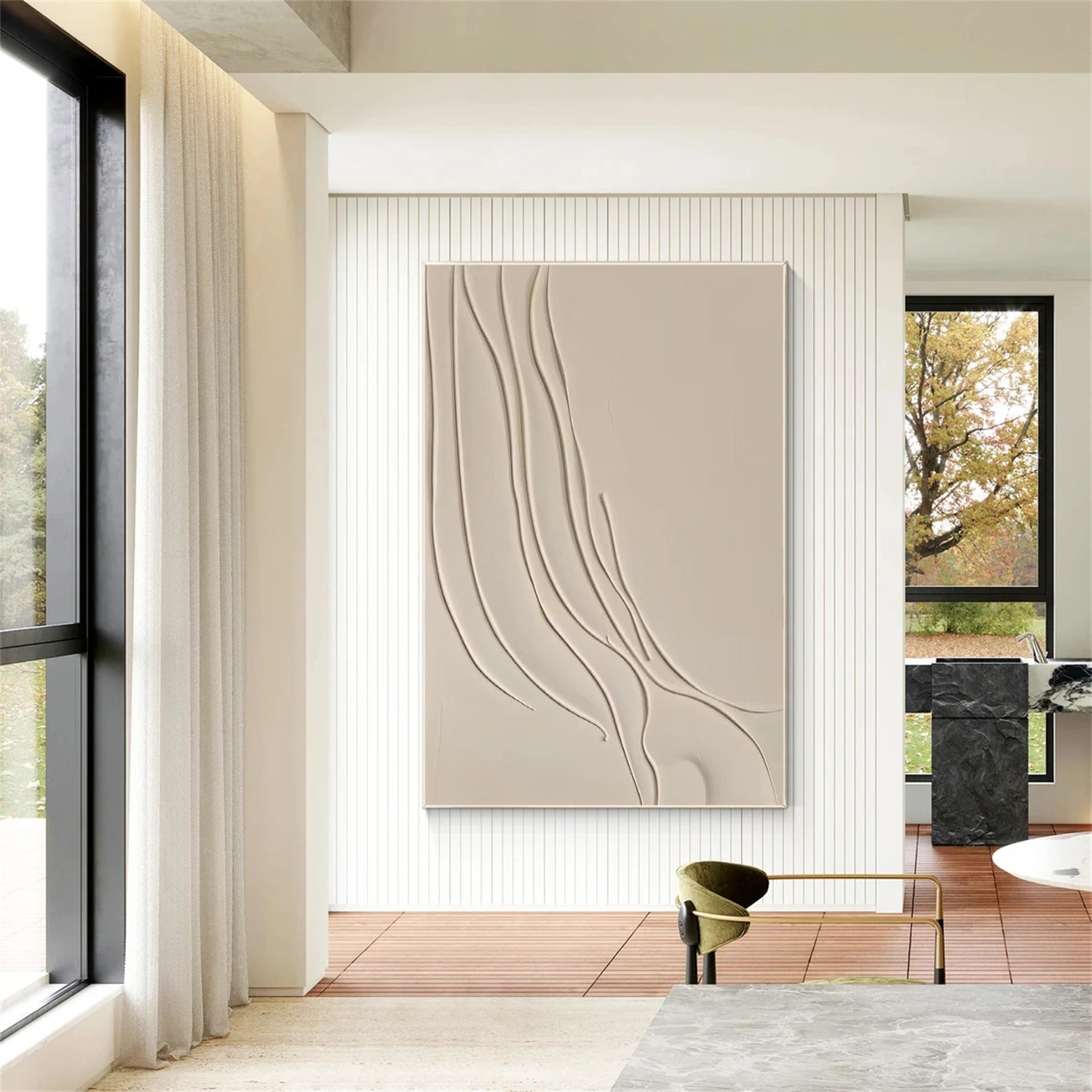Minimalist Textured Canvas Art #MT187