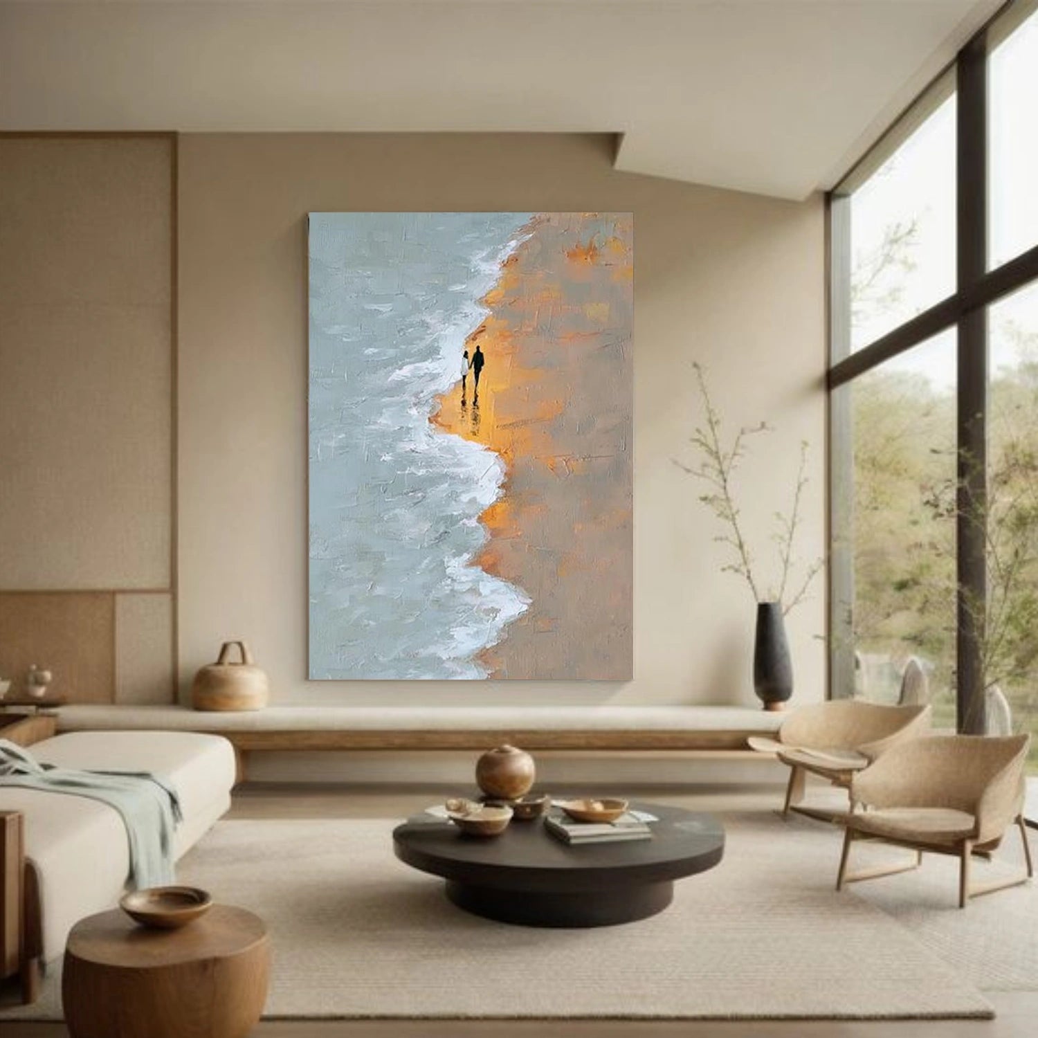 Ocean Abstract Wall Art #OP064