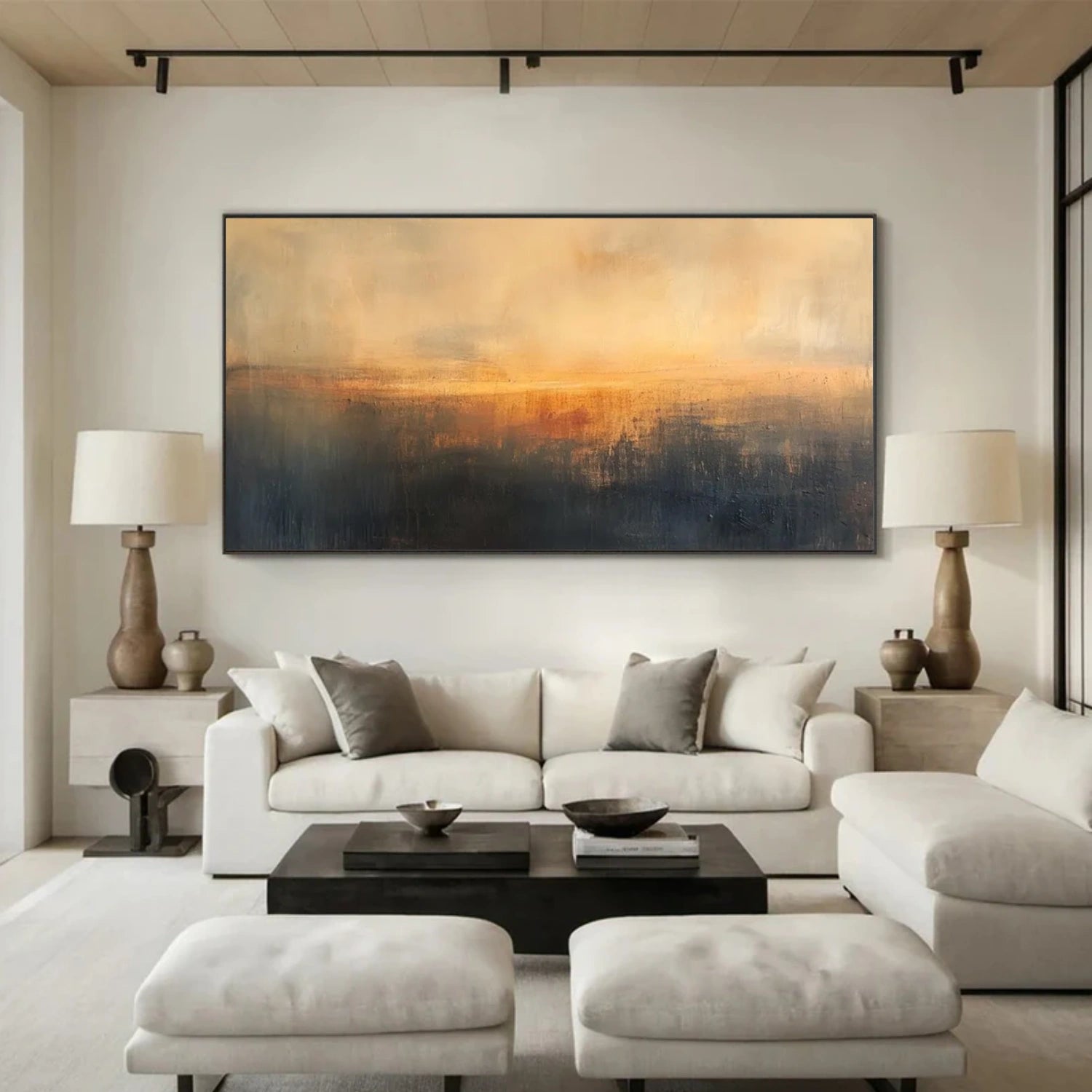 Abstract Canvas Wall Art #AP312