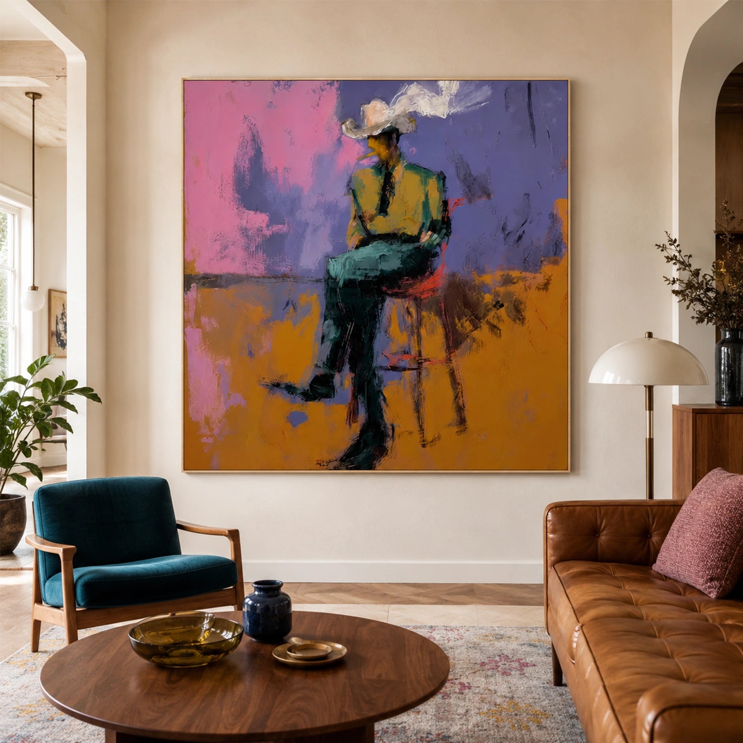 American Western Cowboy Art #VT246