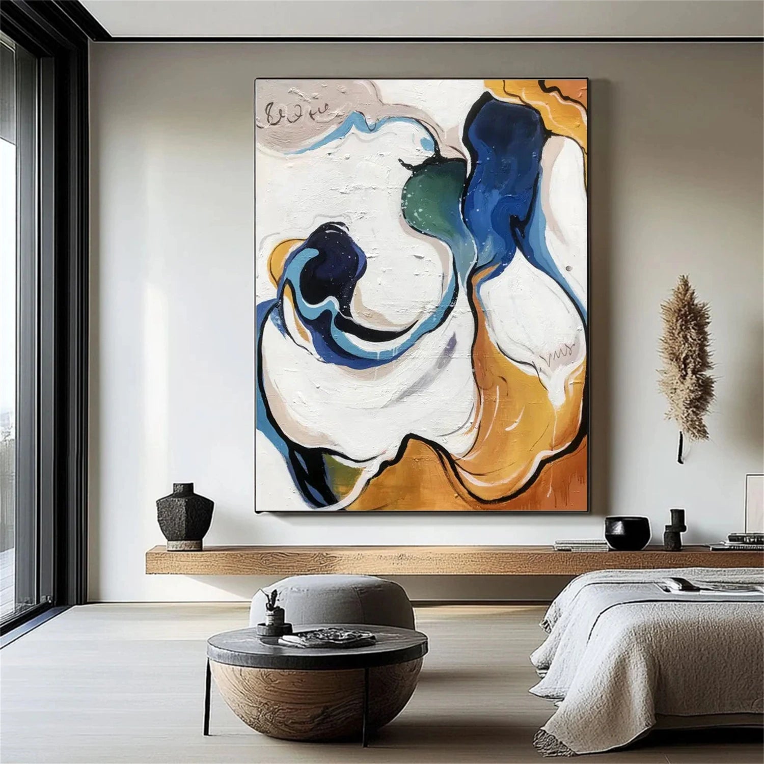 Abstract Canvas Wall Art #AP254