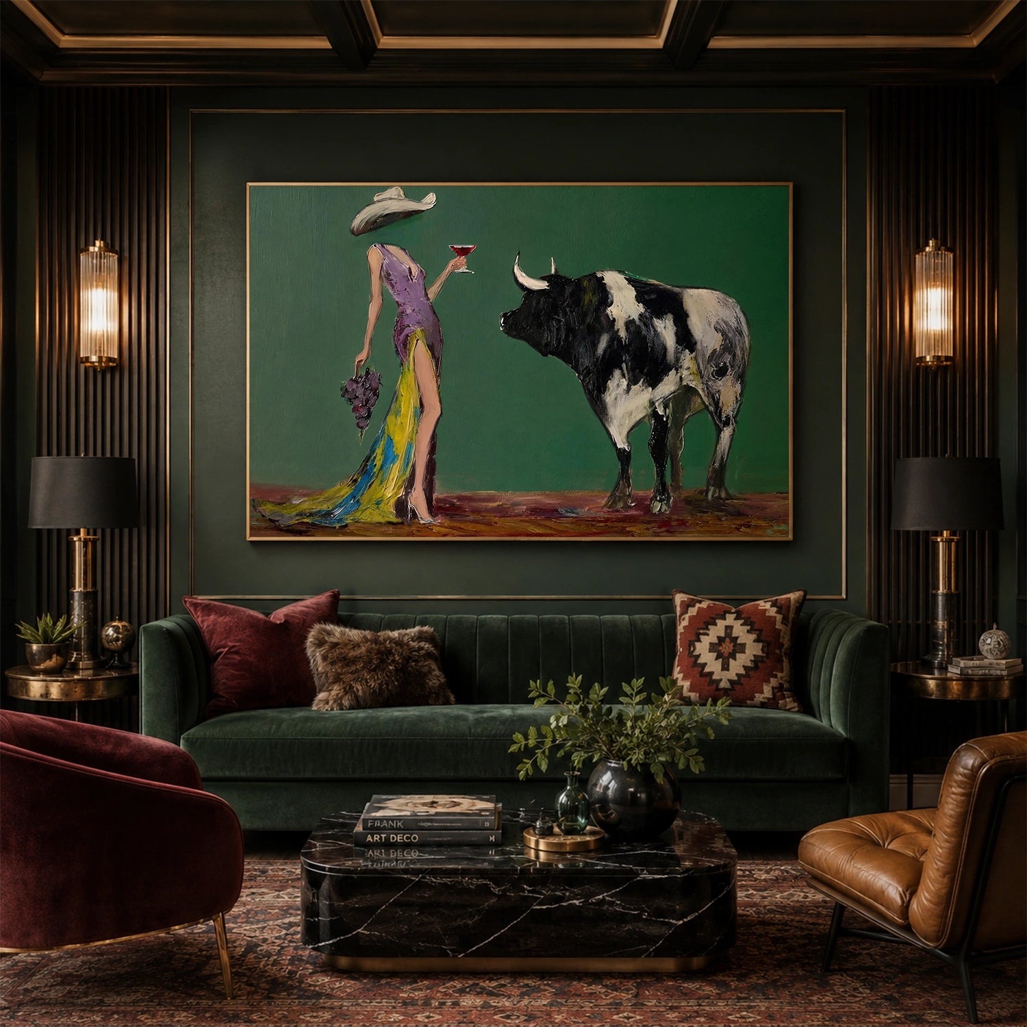 American Western Cowboy Art #VT237