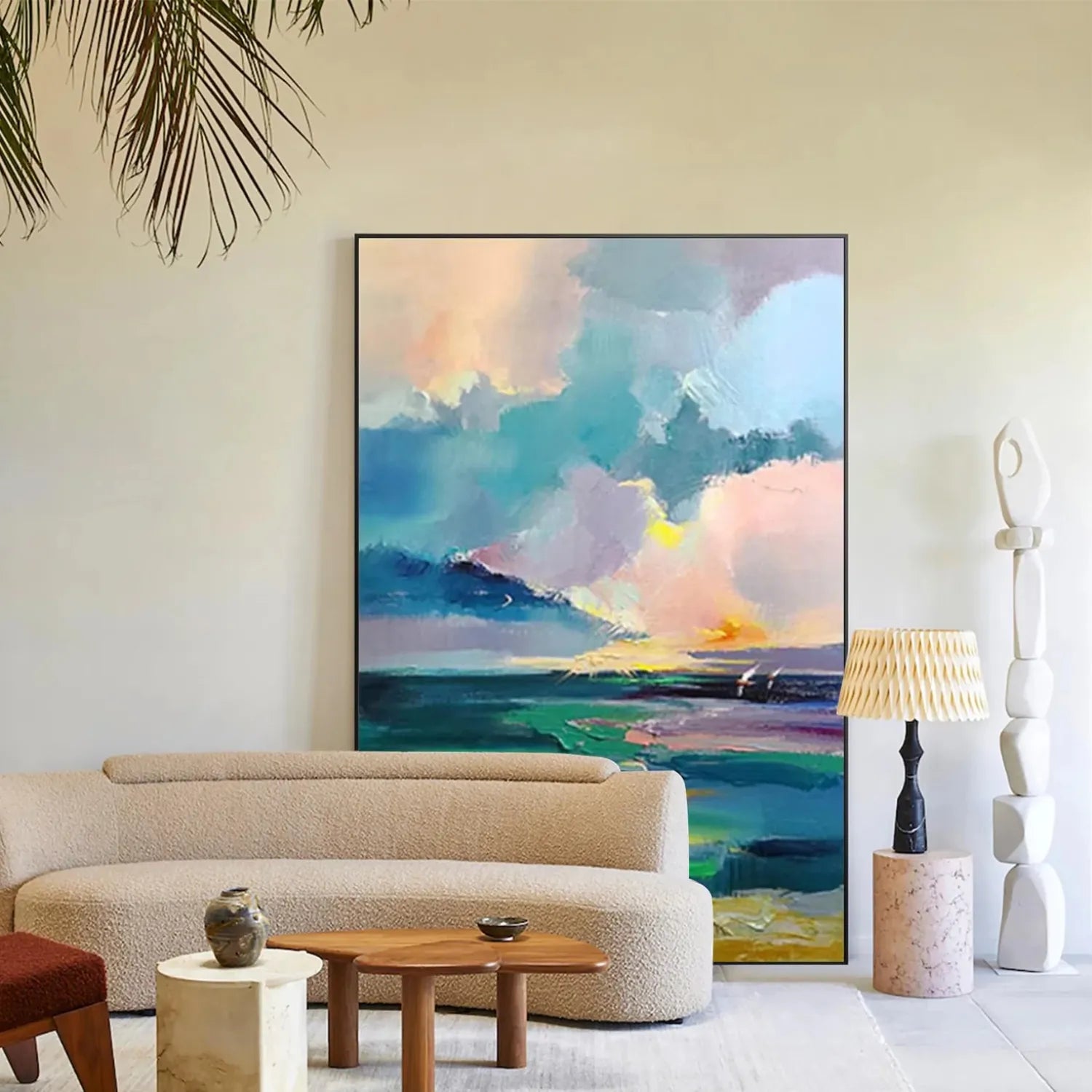 Colorful Landscape Abstract Wall Art #AP013