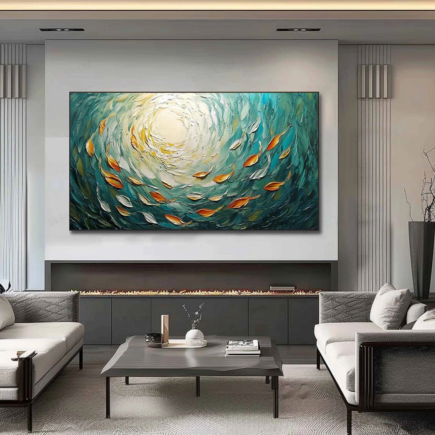 Abstract Animal Textured Wall Art #AC105