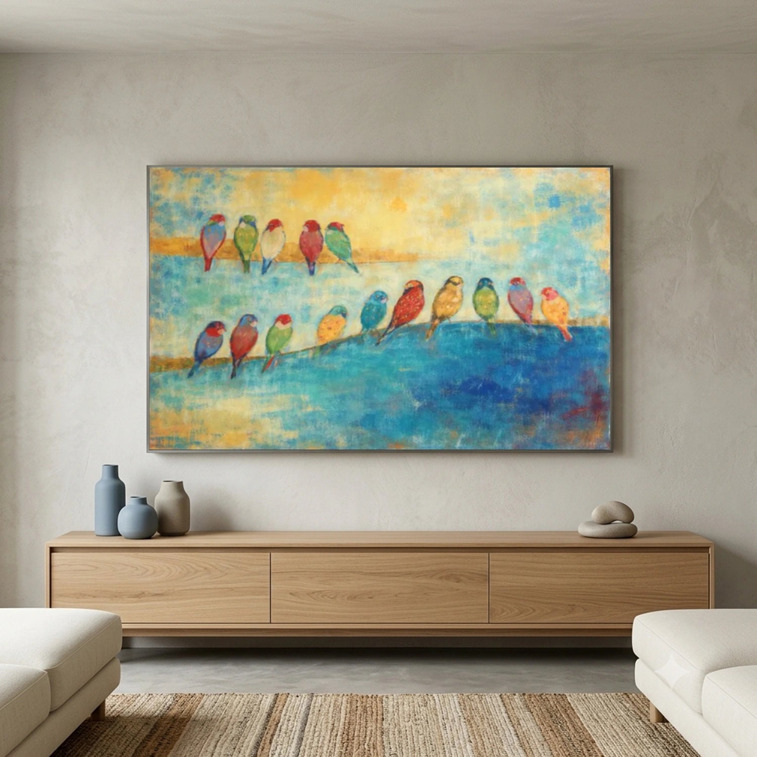 Abstract Animal Bird Wall Art #AC129