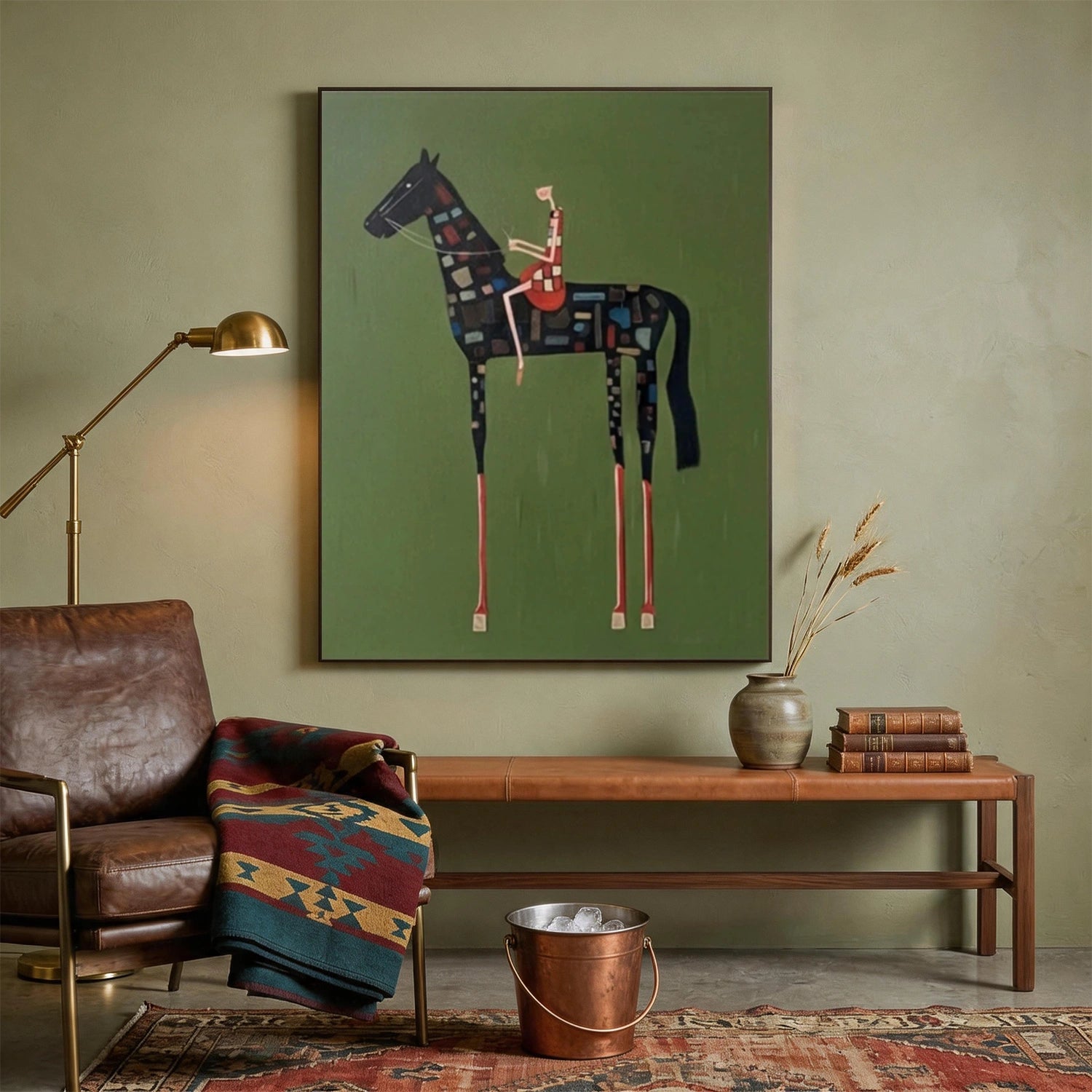 Vintage Americana Art #VT021