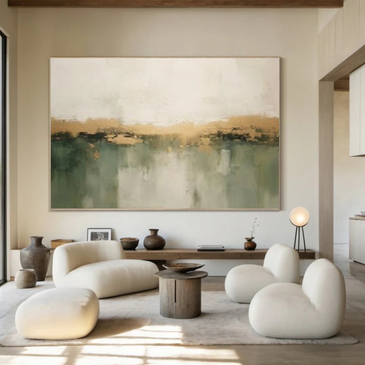Abstract Canvas Wall Art #AP355